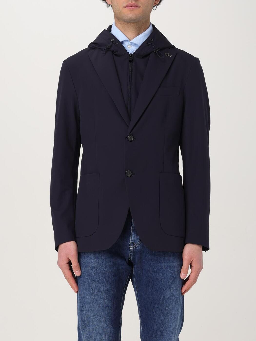 ポール アンド シャーク PAUL \u0026 SHARK ジャケット メンズ ブルー Jackets 24412404 関税 送料無料 2025SS gi