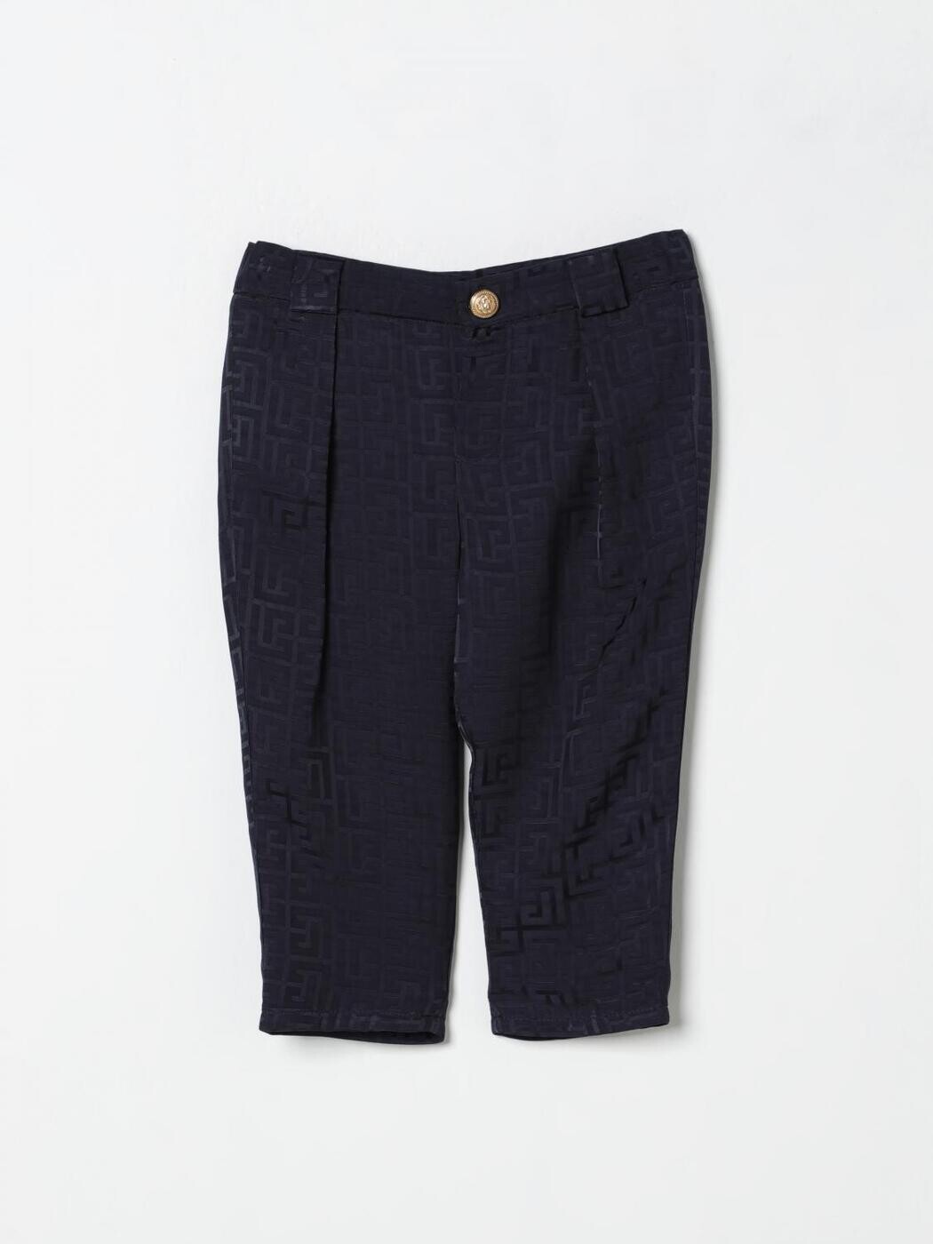 バルマン BALMAIN ズボン下 ボーイズ 青碧 Cargo trousers BW6650S0192 関税 貨物輸送無料 2025AW gi