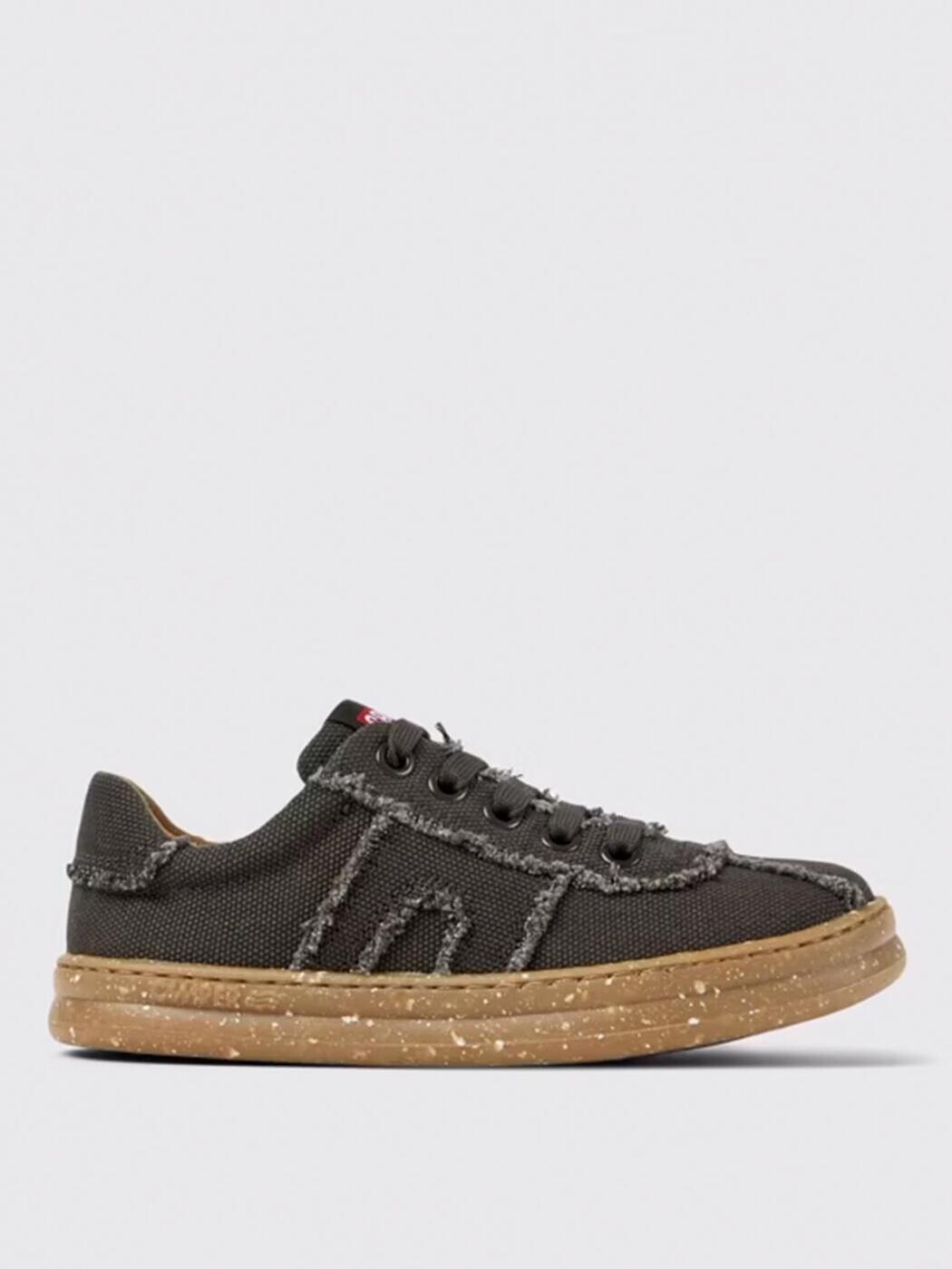 カンペール CAMPER 肌理細かスニーカー スニーカー ボーイズ 薄墨色 Flat sneakers K800604-003 RUNNER Grey 関税 貨物輸送無料 2025SS gi