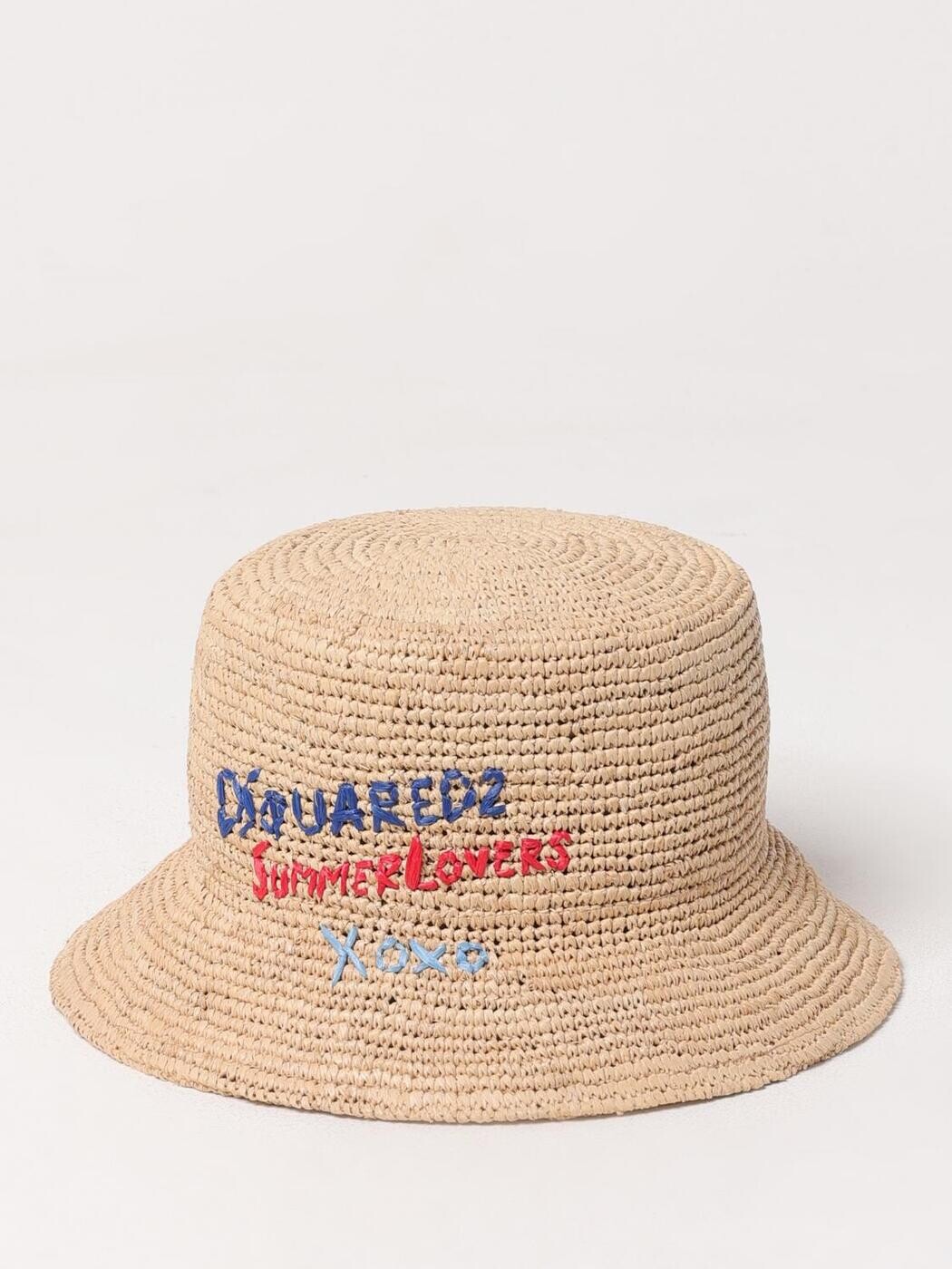 ディースクエアード DSQUARED2 かぶり笠 かぶり笠 レディース ベージュ Hats HAM009228908368 関税 貨物輸送無料 2025SS gi