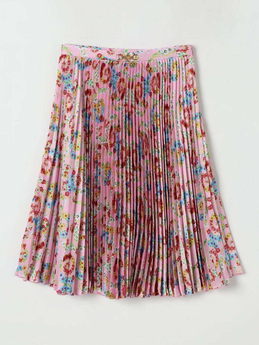 ヴェルサーチェ VERSACE ミニ御徒面子 スコート ガールズ マルチ色つや Mini-skirts 10181151A13039 関税 貨物輸送無料 2025AW gi