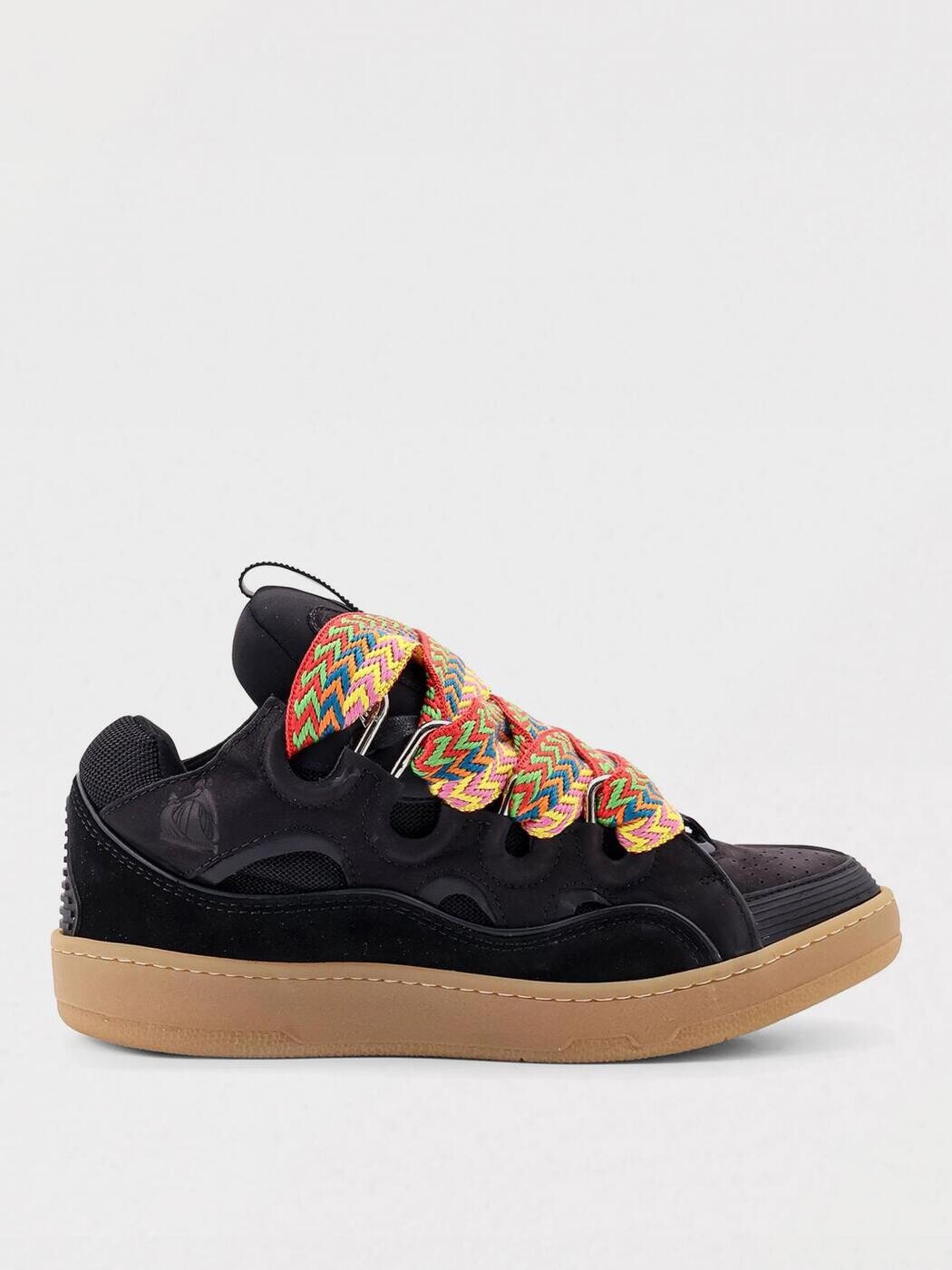 ランバン LANVIN スニーカー メンズ ブラック Sneakers FUSKDK12DRA2 関税 送料無料 2026SS gi