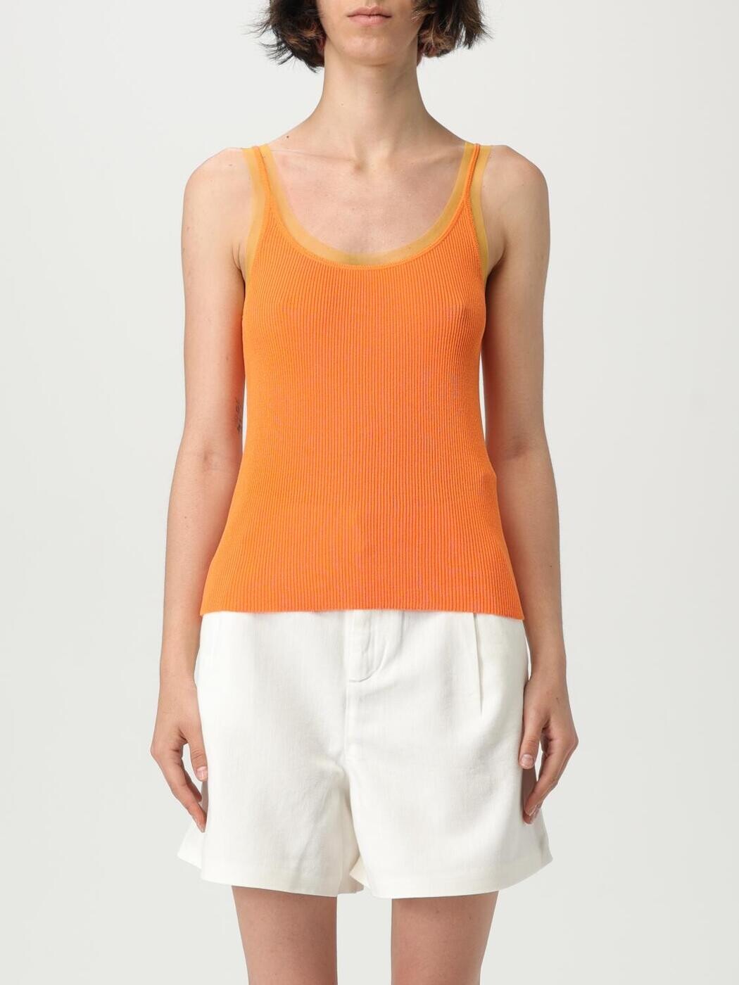 リュー ジョー LIU JO Tシャツ トップス レディース ブラウン T-shirts and tops WA5125MAG87 Brown 関税 送料無料 2025SS gi｜BRANDSHOP「il Tesoro」