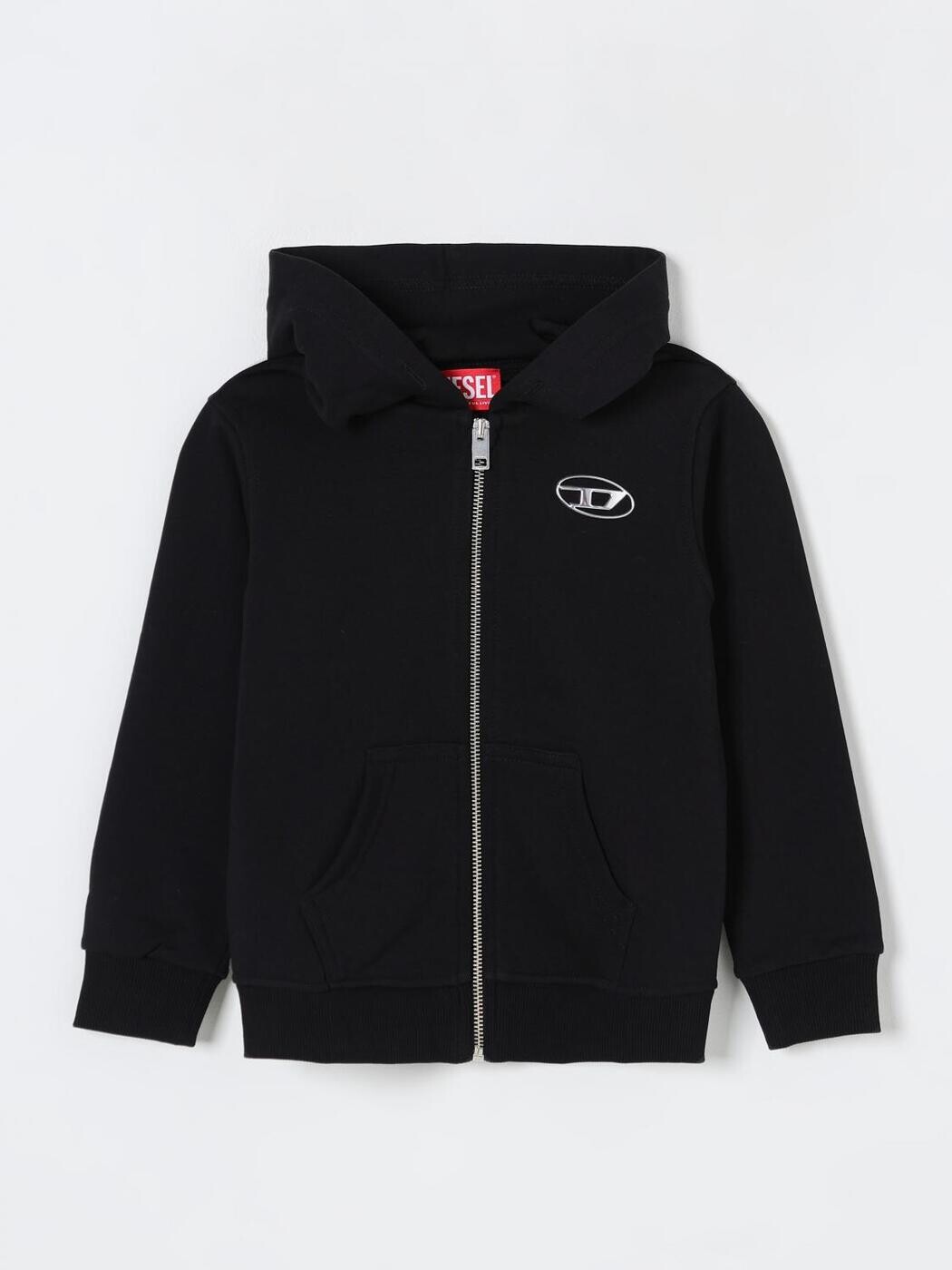 ディーゼル DIESEL クルーネックジャンパー 編み物御召しもの ボーイズ 黒いこと Crew neck jumpers J02244KYAVF 関税 貨物輸送無料 2025AW gi