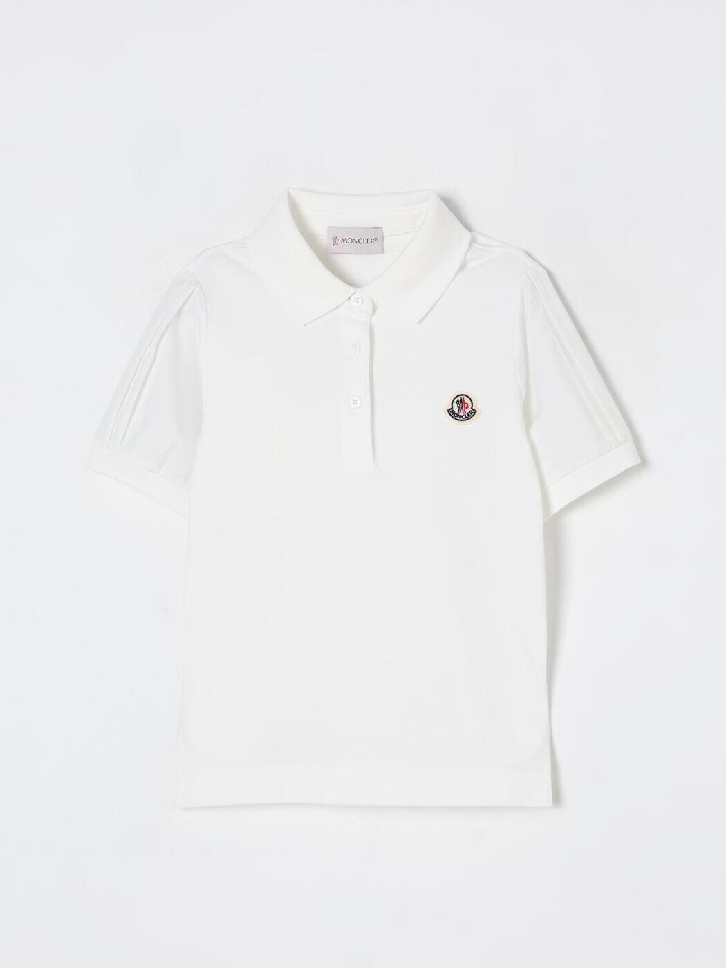 モンク軌跡 MONCLER スポーツシャツ トップス ガールズ 白いこと Polo shirts 8A0000889ALK 関税 貨物輸送無料 2026SS gi