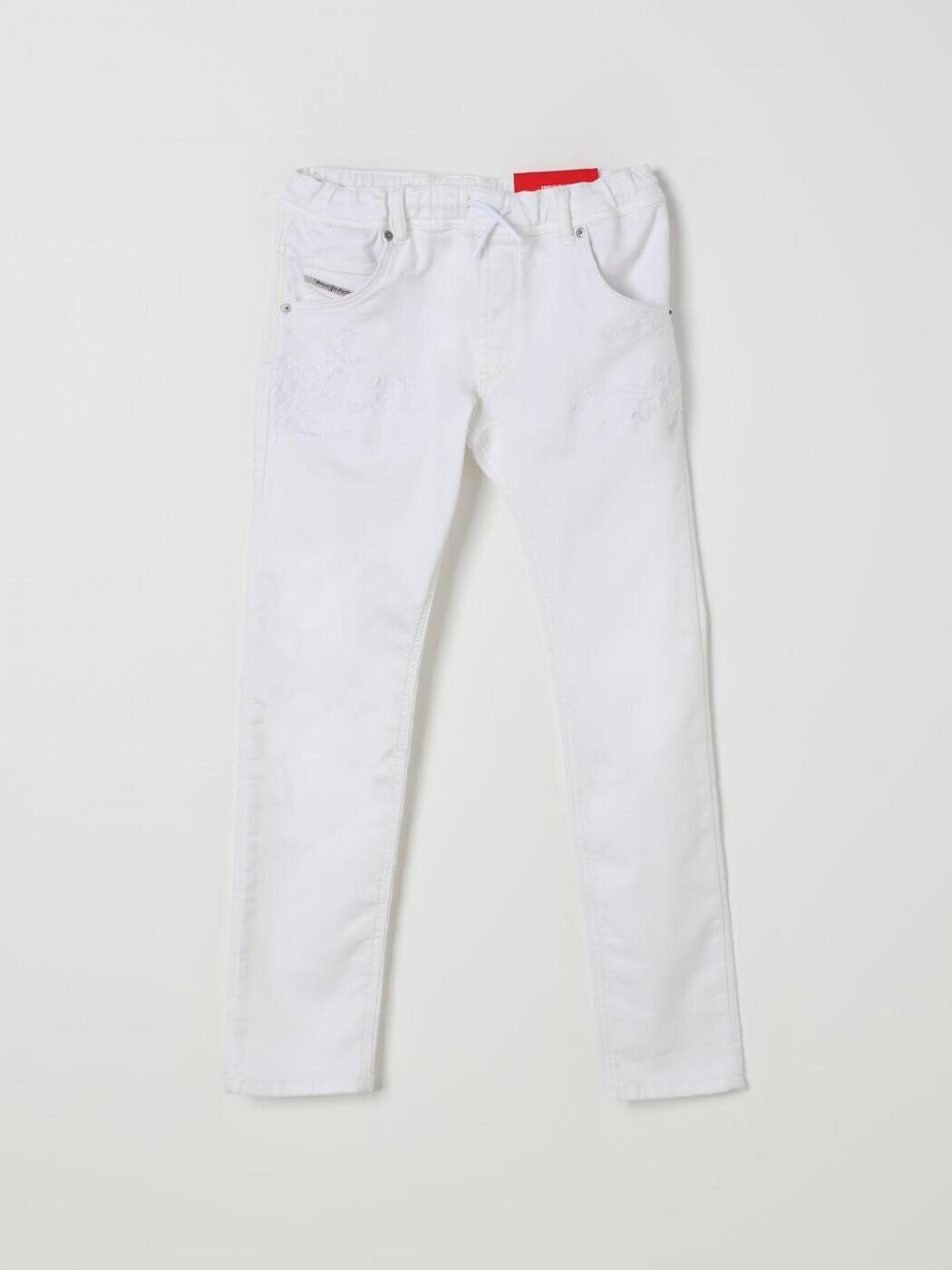 ディーゼル DIESEL レギュラーフィットジーンズ ジーンズ ボーイズ 白いこと Regular fit jeans 00J3AJKXBPG 関税 貨物輸送無料 2025SS gi