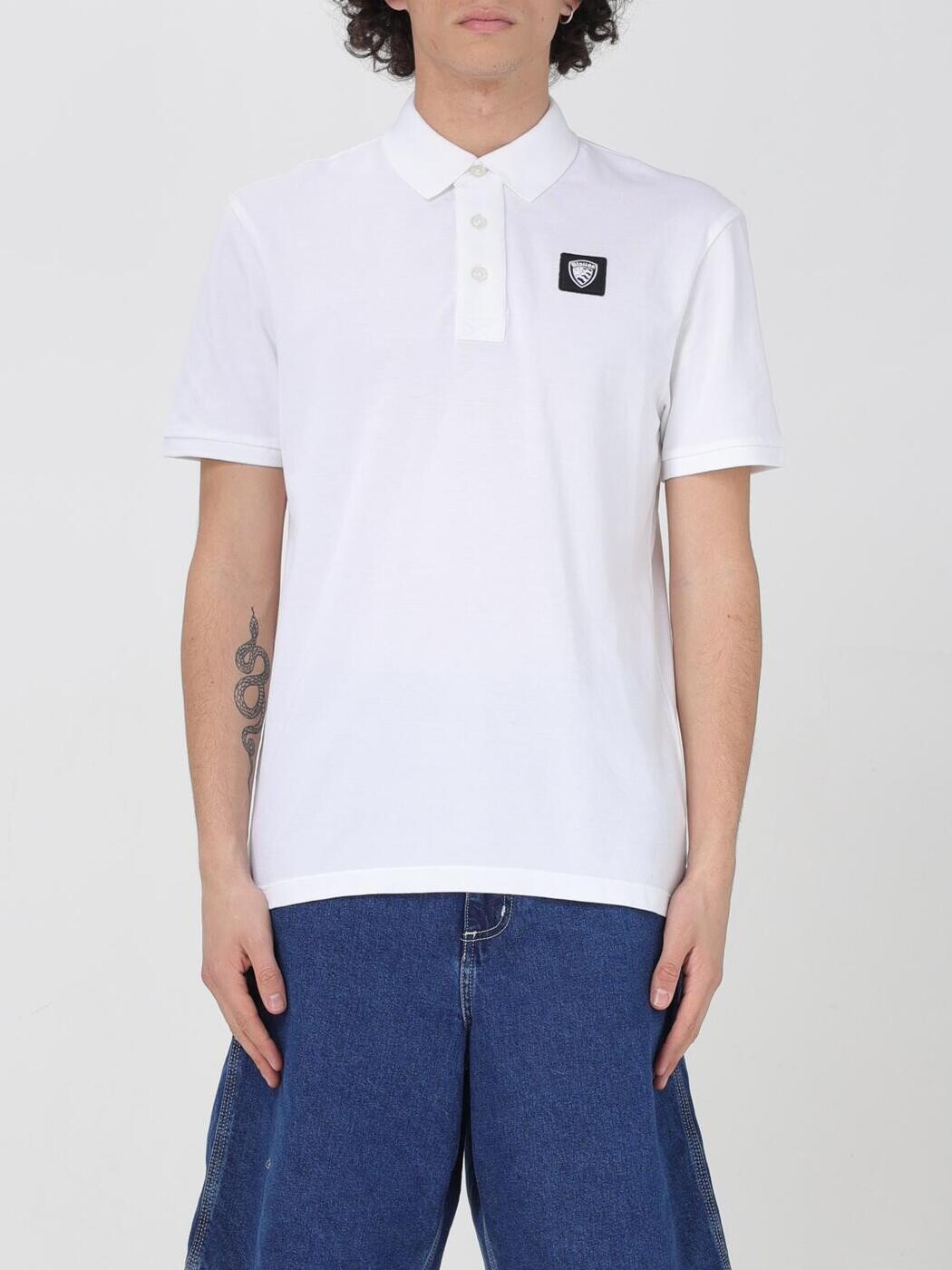 ブラウアー BLAUER ポロシャツ メンズ ホワイト Polo shirts BLUT02312006803 White 関税 送料無料 2025SS gi|BRANDSHOP「il Tesoro」