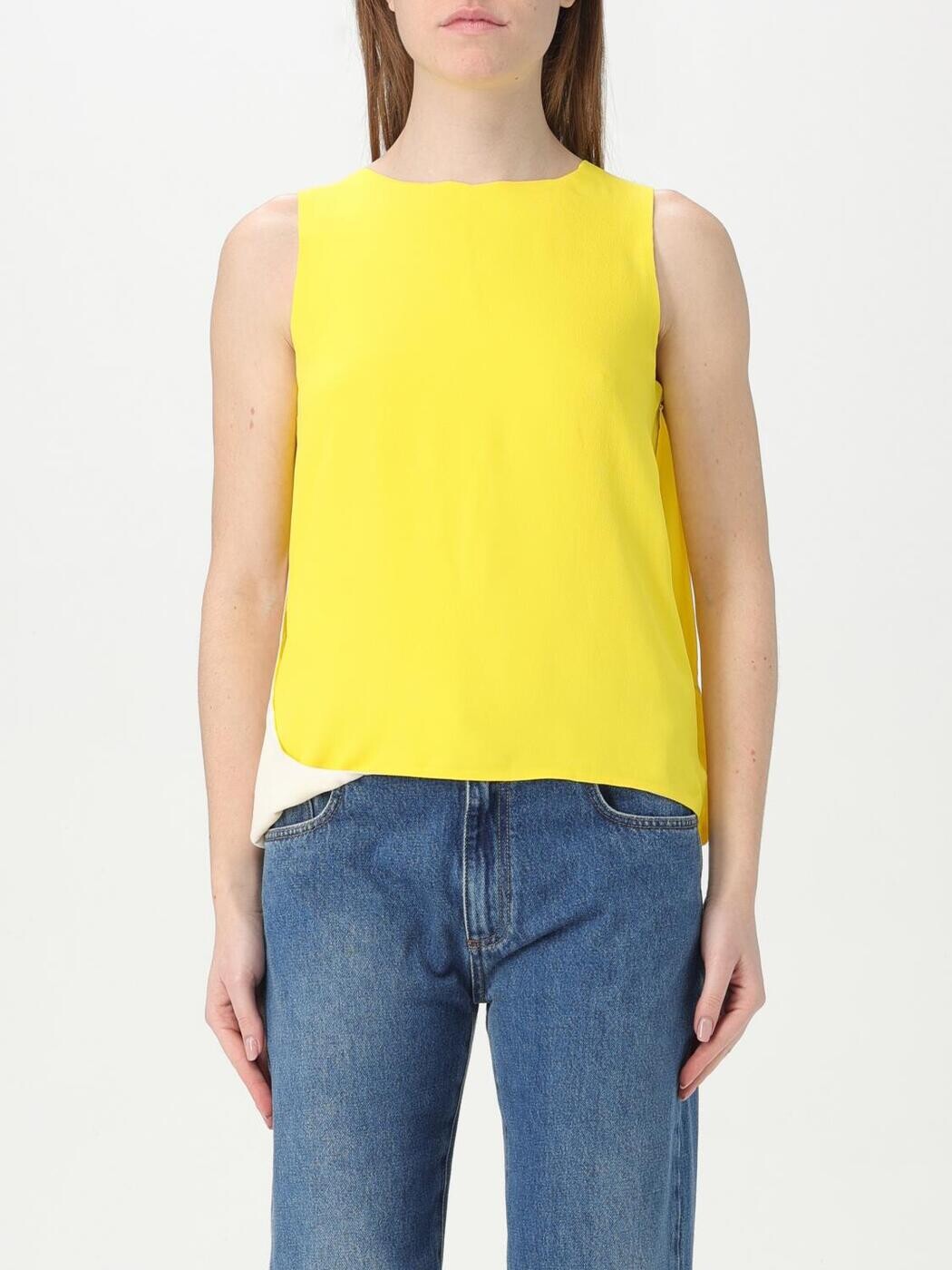 エムエスジーエム MSGM Tシャツ トップス レディース イエロー T-shirts and tops 3842MDM03Y 257300 Yellow 関税 送料無料 2025SS gi|BRANDSHOP「il Tesoro」