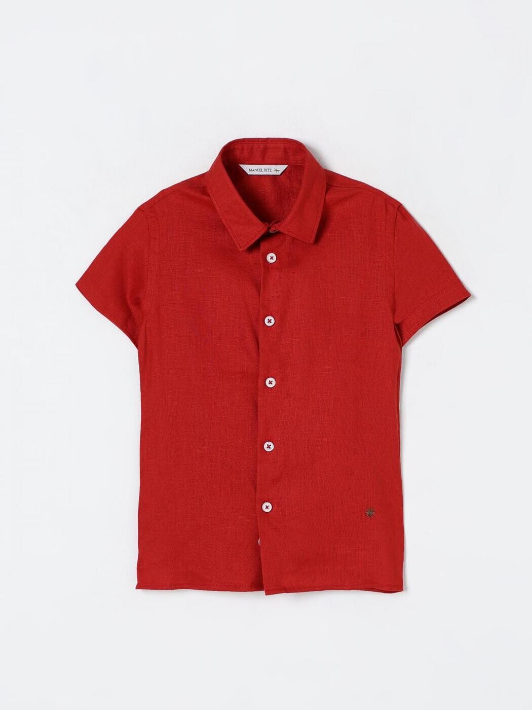 マヌエルリッツ MANUEL RITZ ティーシャツ ボーイズ 赤いこと Casual shirts MR3045 関税 貨物輸送無料 2025AW gi