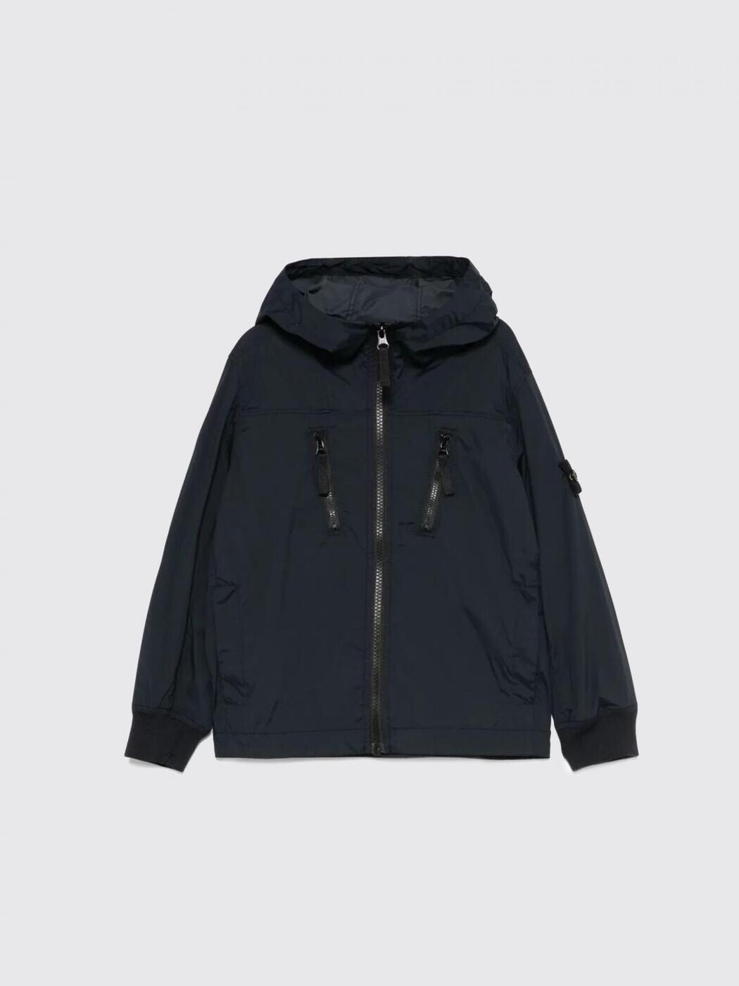 石ころ 島 STONE ISLAND JUNIOR ボンバージャケット 上衣 ボーイズ 米国海軍 Bomber jackets 4100005S0025 関税 貨物輸送無料 2025SS gi