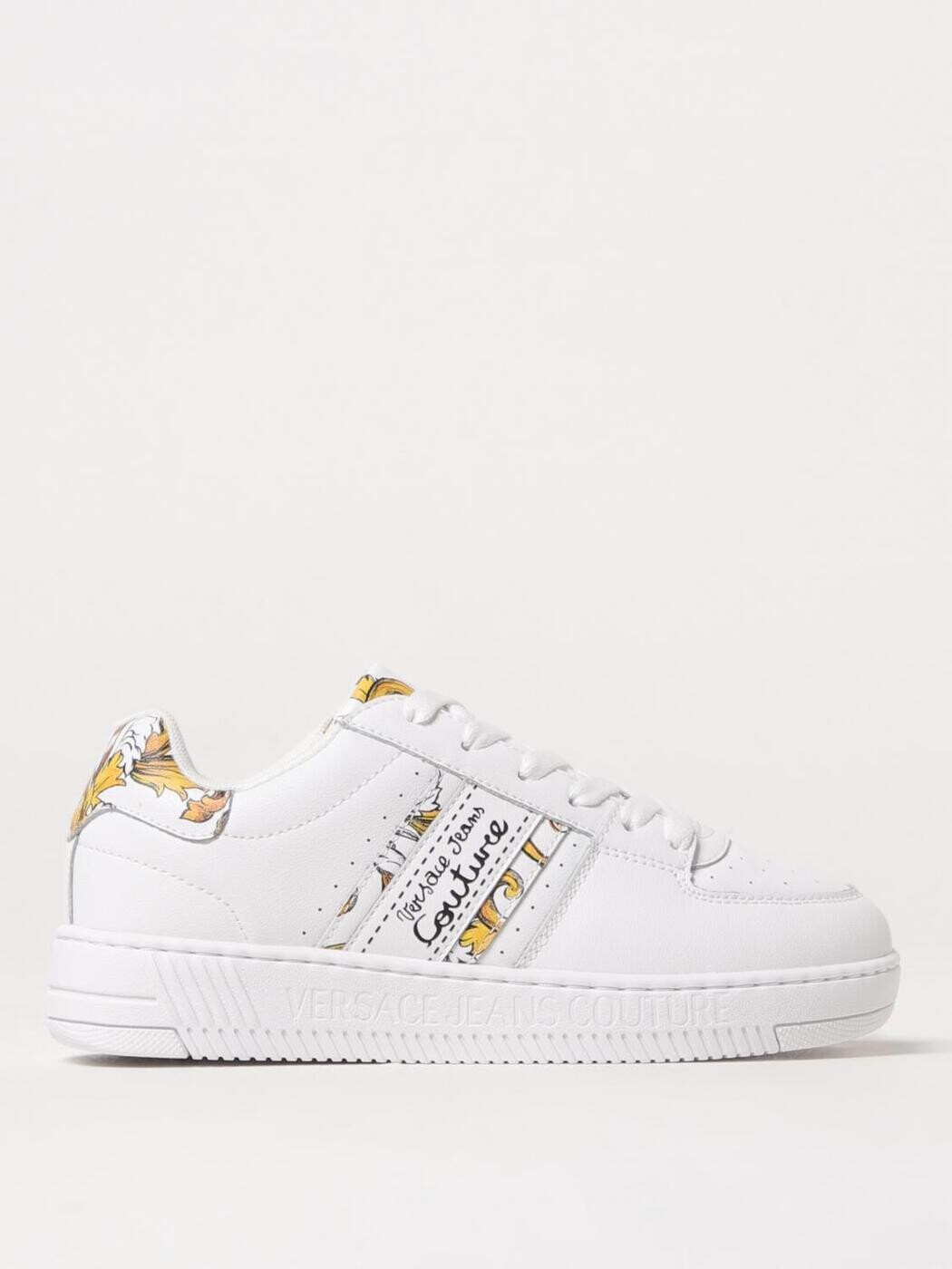 ヴェルサーチェ・ジーンズ・クチュール VERSACE JEANS COUTURE スニーカー レディース ホワイト Sneakers 78VA3SJ7ZPB11 White 関税 送料無料 2025SS gi|BRANDSHOP「il Tesoro」