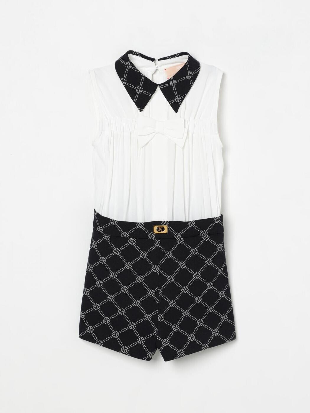 エリザベッタ フランキ ELISABETTA FRANCHI 天使の都市 MIA BAMBINA パジャマ セットアップ ガールズ 白いこと Nightwear EFTA1000GA018 関税 貨物輸送無料 2025AW gi