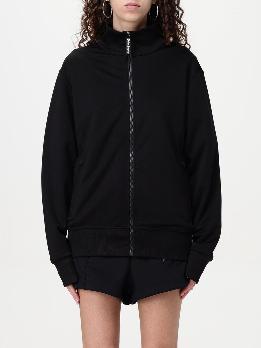 パーム エンジェルス PALM ANGELS 調教師 レディース 黒いこと Sweatshirts PWBD065S25FAB001 関税 貨物輸送無料 2025AW gi