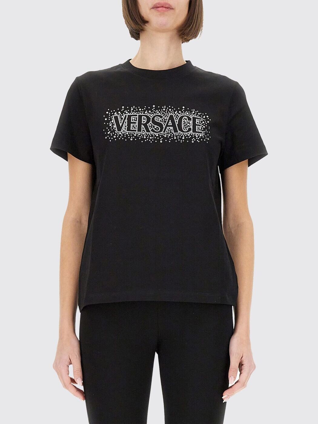 ヴェルサーチ VERSACE ポロシャツ Tシャツ レディース ブラック T-shirts and polo shirts 10189811A13670 Black 関税 送料無料 2025AW gi｜BRANDSHOP「il Tesoro」