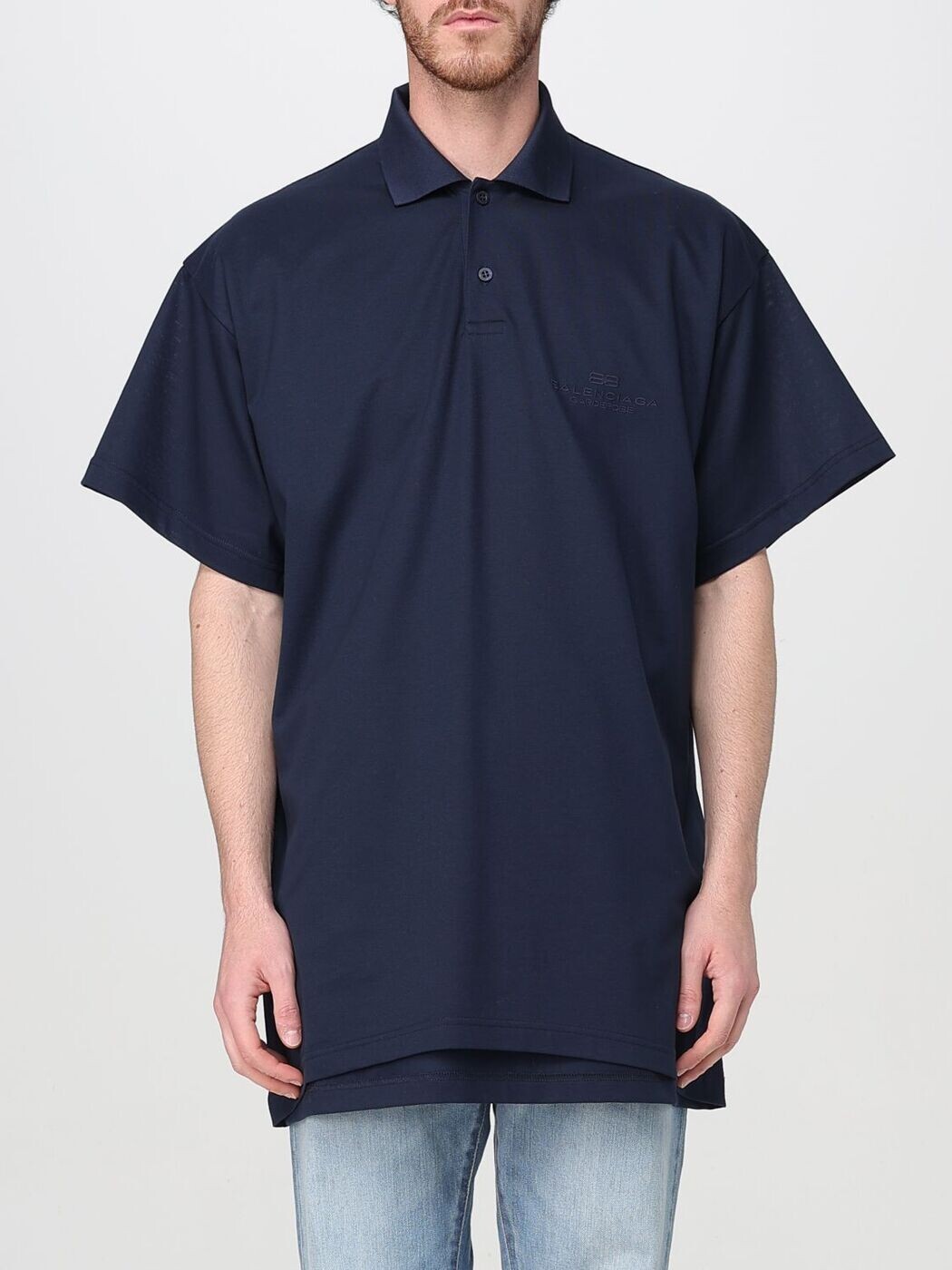 バレンシアガ BALENCIAGA ポロシャツ メンズ ブルー Polo shirts 813299TRVW4 Blue 関税 送料無料 2025AW gi|BRANDSHOP「il Tesoro」