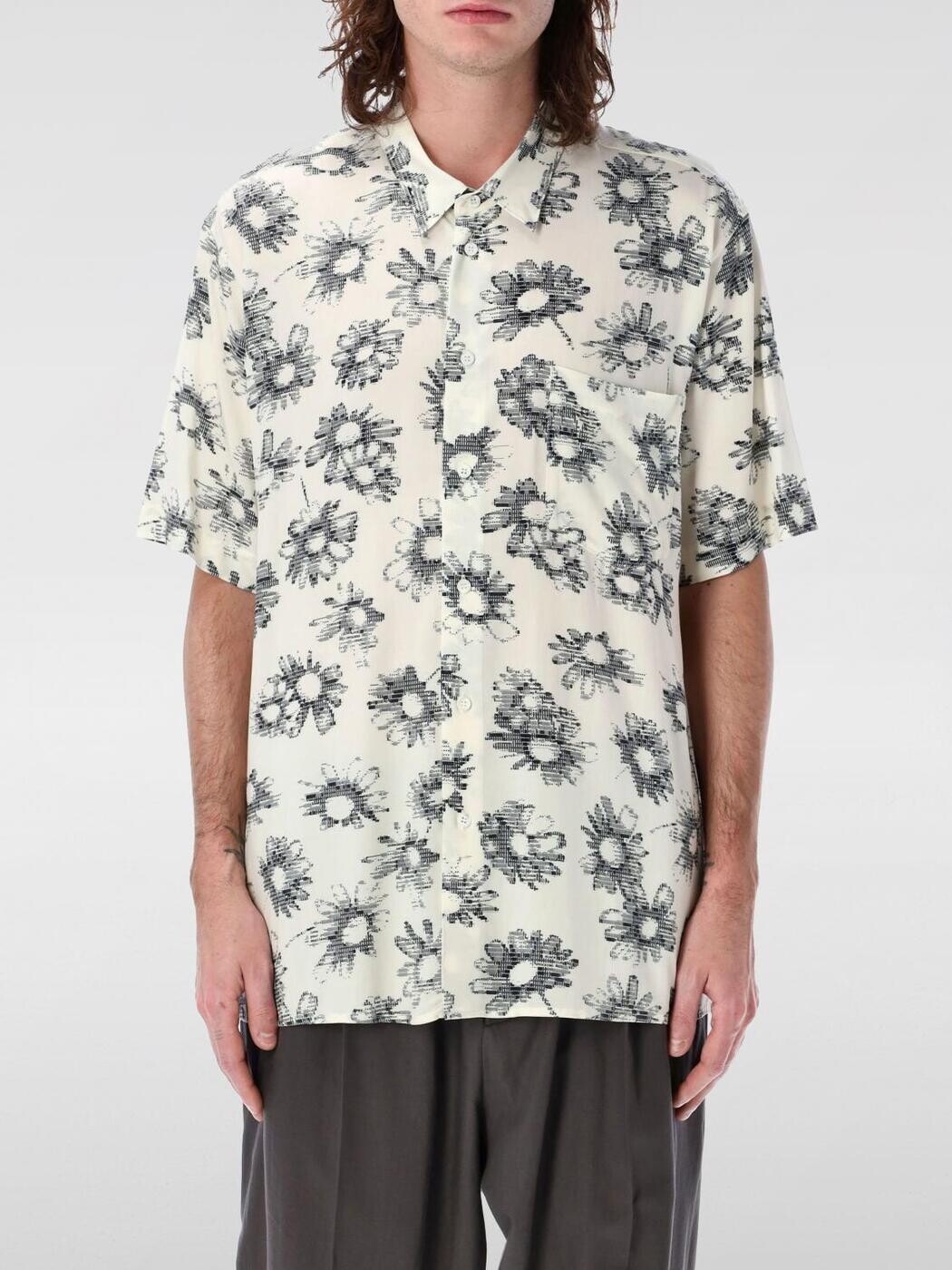 マリアーノ MAGLIANO シャツ メンズ ホワイト Shirts T28019714LU14 White 関税 送料無料 2025AW gi｜BRANDSHOP「il Tesoro」