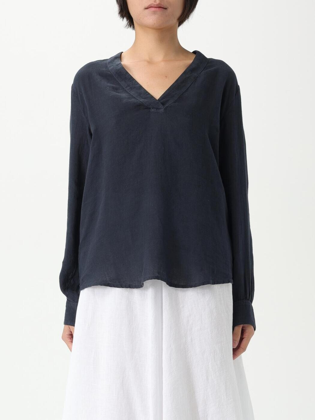 120100分率リノ 120% LINO プルオーバー トップス レディース 青み T-shirts and tops 32ALIW1357000B31732ALIW 関税 貨物輸送無料 2025SS gi