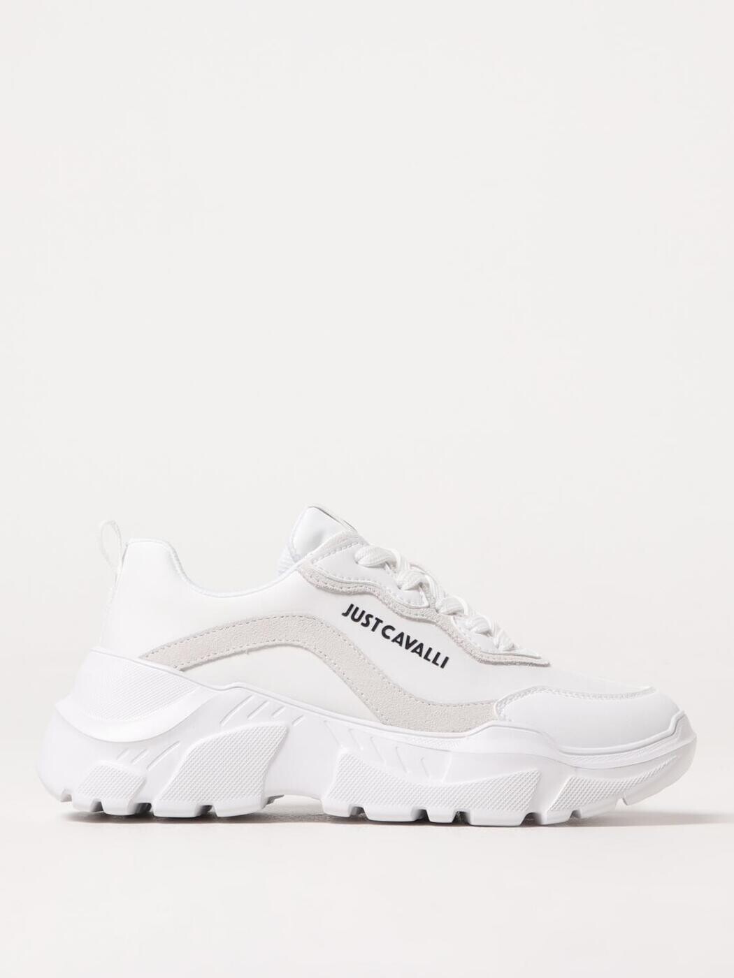 ジャスト カヴァリ JUST CAVALLI スニーカー レディース 白いこと Sneakers 78RA3SL5ZSC37 関税 貨物輸送無料 2025SS gi