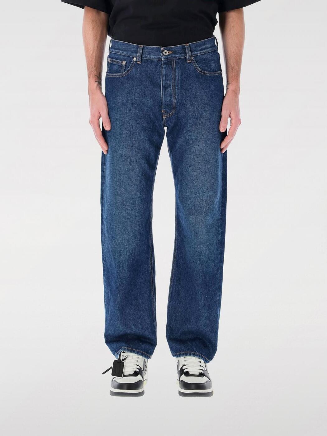 オフホワイト OFF WHITE デニム メンズ ブルー Jeans OMYA138C99DEN001 Blue 関税 送料無料 2025SS gi｜BRANDSHOP「il Tesoro」