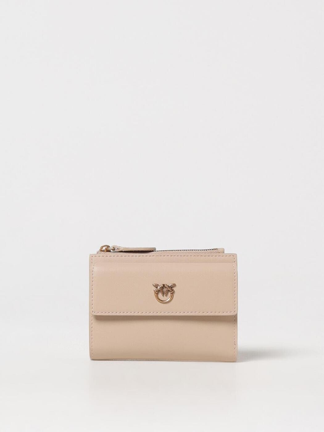 ピンコ PINKO 歌留多保持者 紙入れ レディース ベージュ Wallets and Card Holders 103612A0F1 関税 貨物輸送無料 2025AW gi