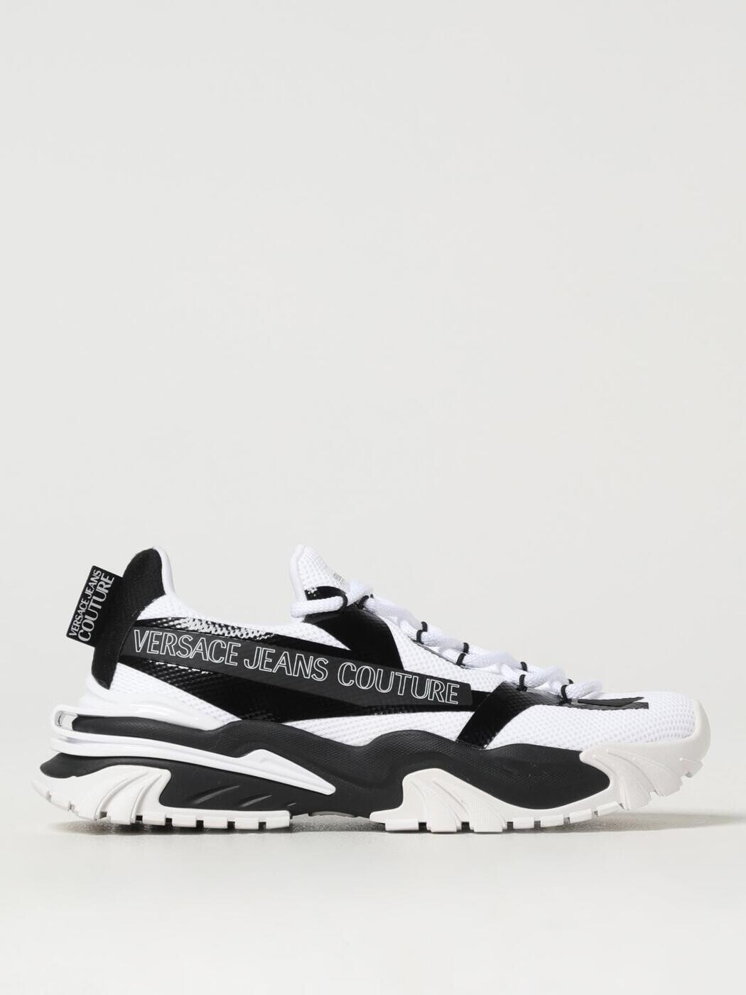 ヴェルサーチェ・ジーンズ・クチュール VERSACE JEANS COUTURE スニーカー レディース 白いこと Sneakers 78YA3SI8ZSC58 関税 貨物輸送無料 2025SS gi