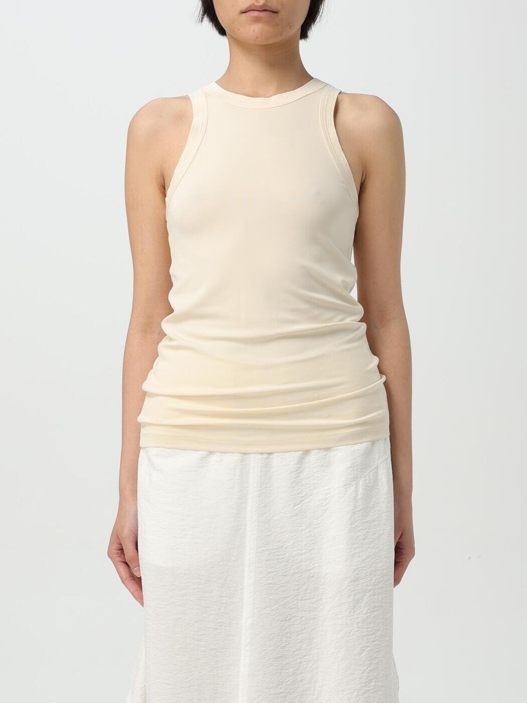 トーテム TOTEME ポロシャツ Tシャツ レディース ベージュ T-shirts and polo shirts 242WRT1727FB0162 Beige 関税 送料無料 2025SS gi｜BRANDSHOP「il Tesoro」