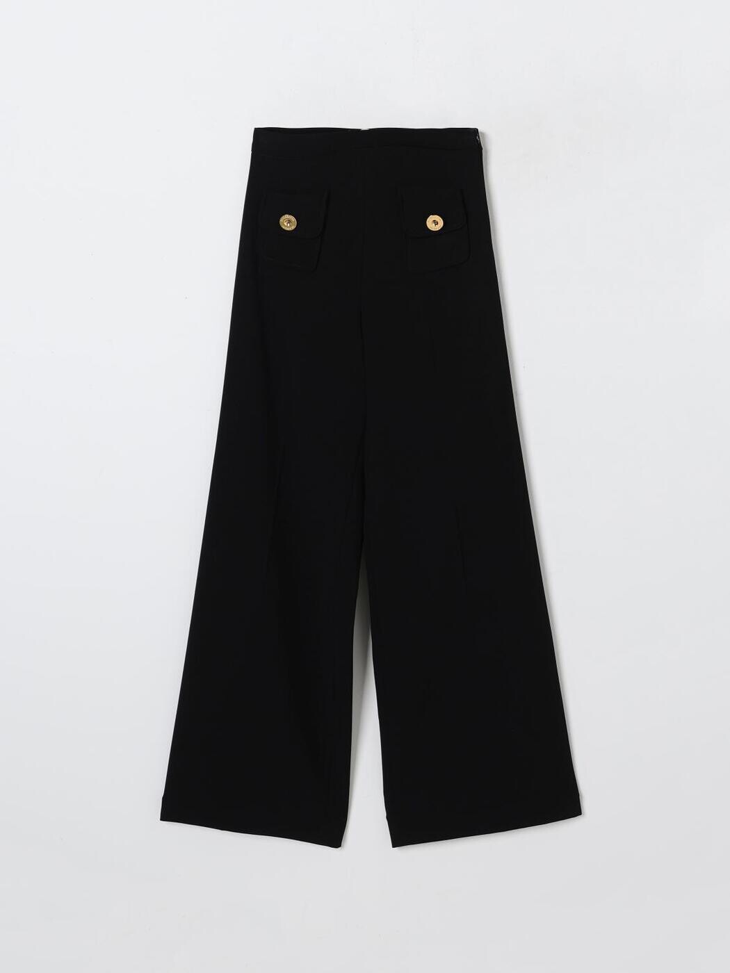 エリザベッタ フランキ ELISABETTA FRANCHI 天使の都市 MIA BAMBINA ズボン ズボン下 ガールズ 黒いこと Trousers EFPA2840FODER 関税 貨物輸送無料 2025AW gi