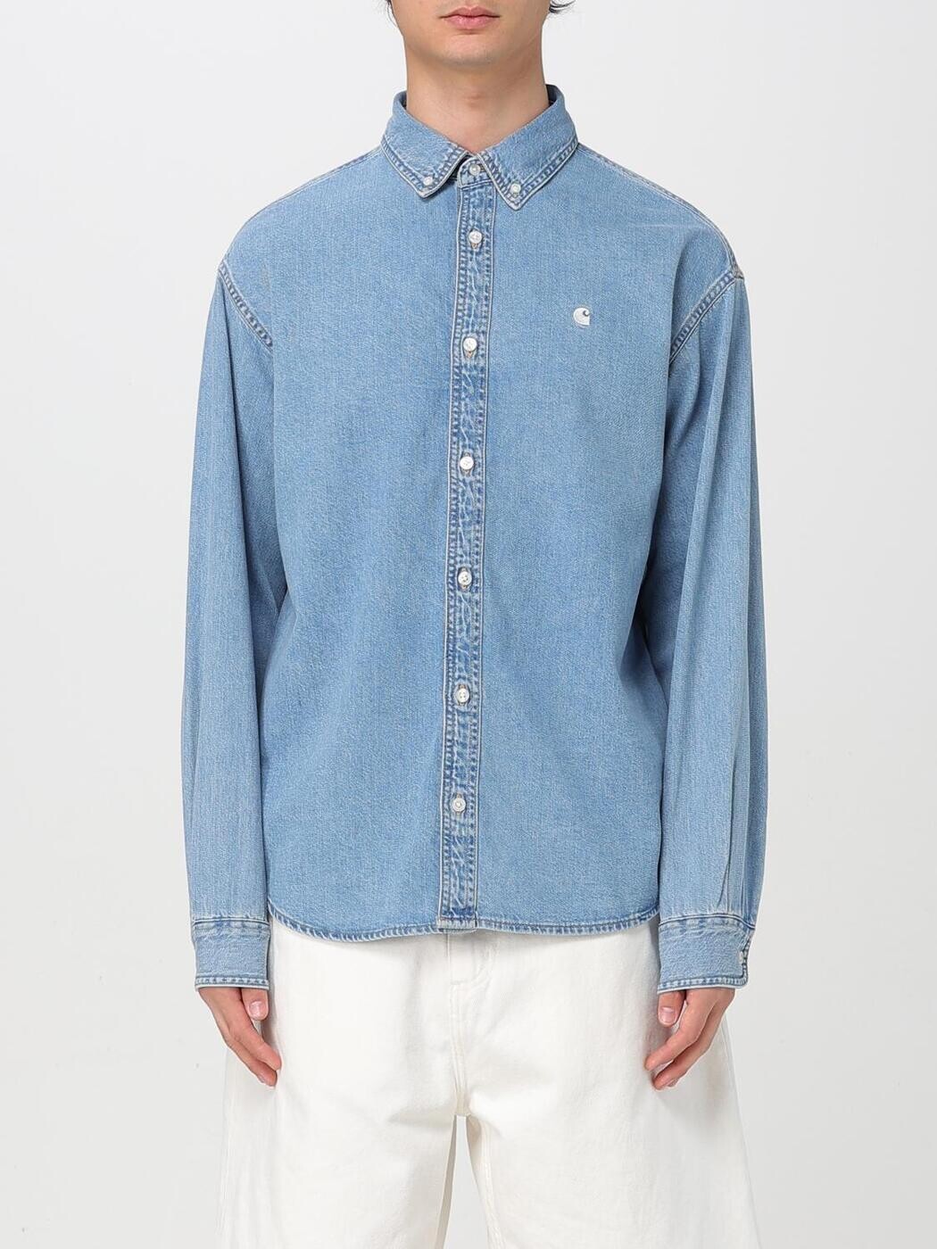 カーハート ダブリューアイピー CARHARTT WIP シャツ メンズ ブルー Shirts I034525 Blue 関税 送料無料 2026SS gi｜BRANDSHOP「il Tesoro」
