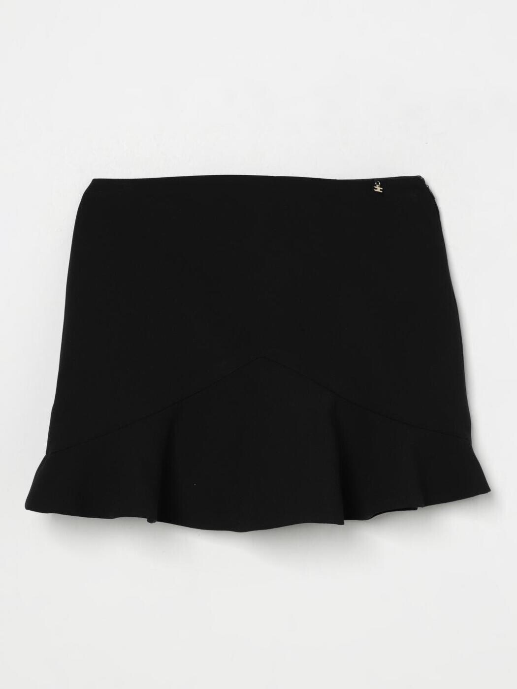 エリザベッタ フランキ ELISABETTA FRANCHI 天使の都市 MIA BAMBINA ミニ御徒面子 スコート ガールズ 黒いこと Mini-skirts EFGO1840GA085 関税 貨物輸送無料 2025AW gi