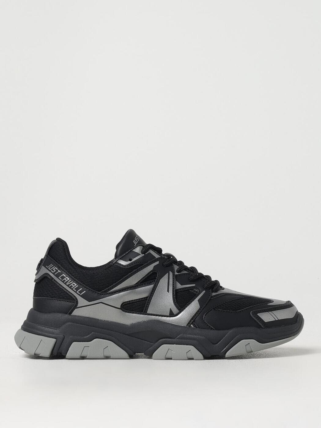 ジャスト カヴァリ JUST CAVALLI スニーカー レディース 黒いこと Sneakers 78QA3SH6ZSC49 関税 貨物輸送無料 2025SS gi