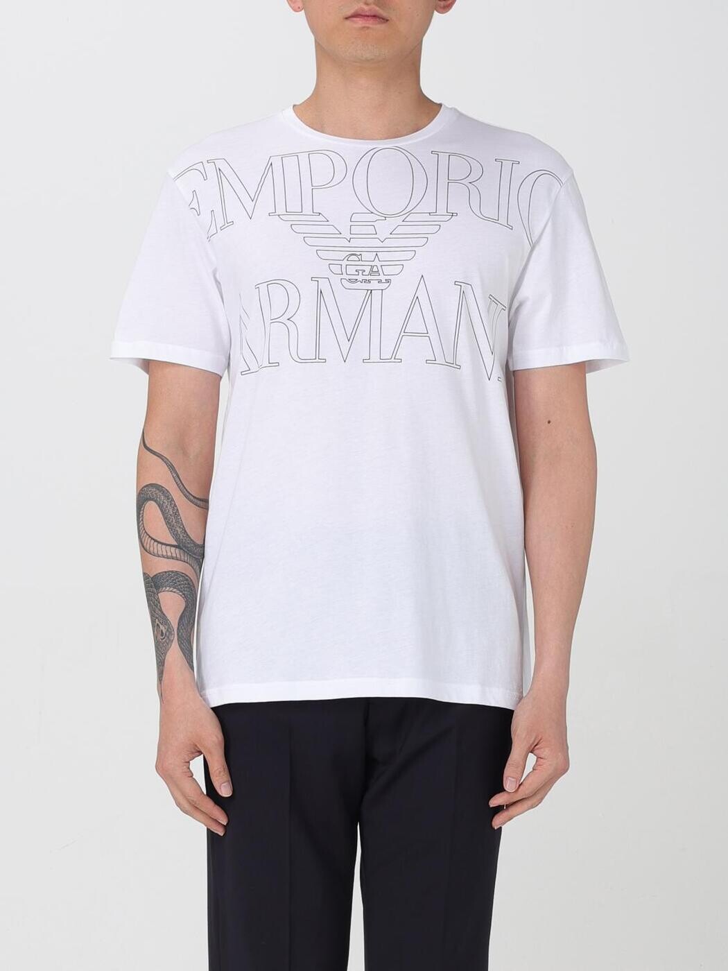 エンポリオ アルマーニ EMPORIO ARMANI Tシャツ メンズ ホワイト T-shirts EM000574AF12326 White 関税 送料無料 2025SS gi｜BRANDSHOP「il Tesoro」