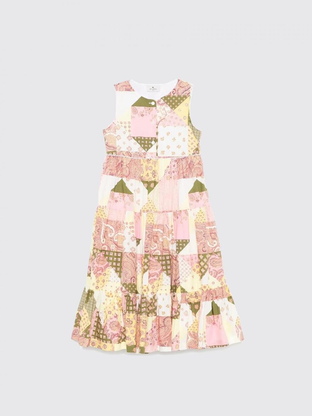 エトロ ETRO ロング御召しもの 御召しもの ガールズ サクラ色 Long dresses GW1A52P0475 関税 貨物輸送無料 2025AW gi
