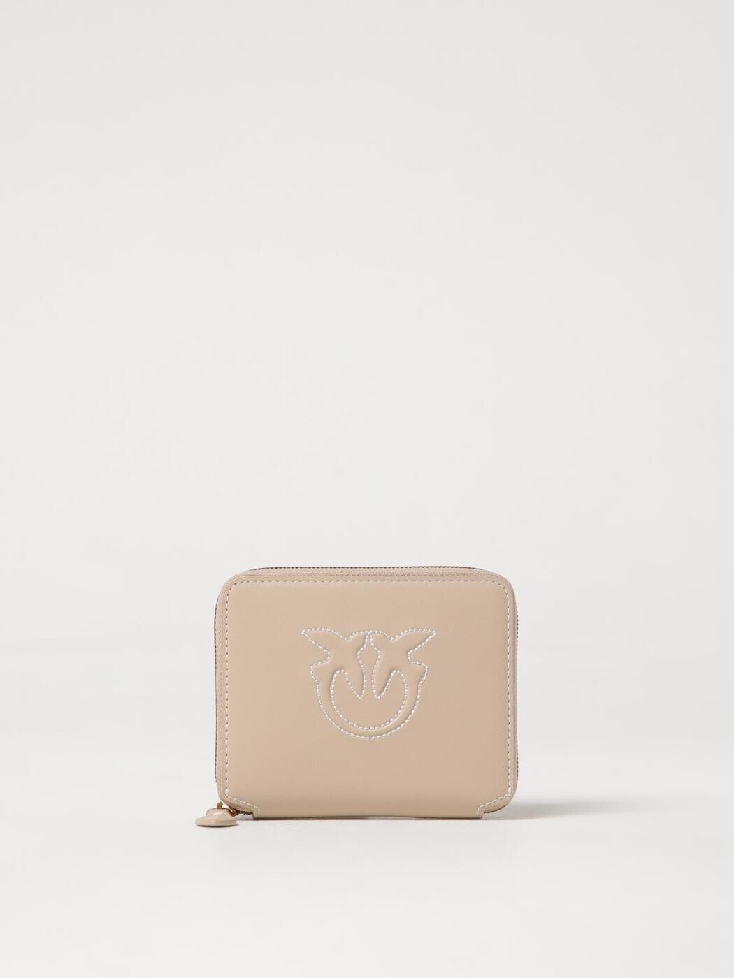 ピンコ PINKO 歌留多保持者 紙入れ レディース ベージュ Wallets and Card Holders 100249A2AN Beige 関税 貨物輸送無料 2025SS gi
