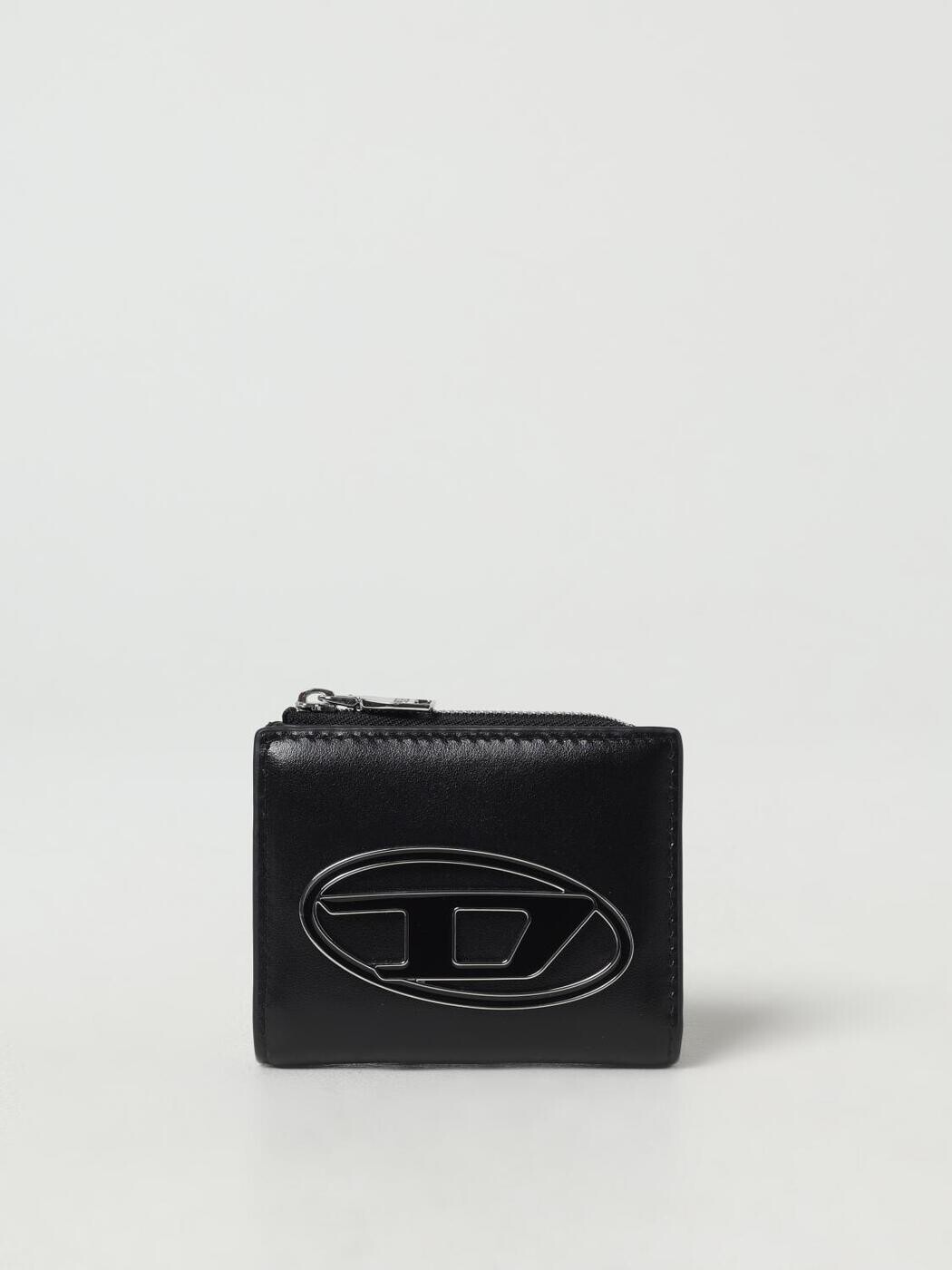 ディーゼル DIESEL 歌留多保持者 紙入れ レディース 黒いこと Wallets and Card Holders X10102PR818 関税 貨物輸送無料 2025SS gi