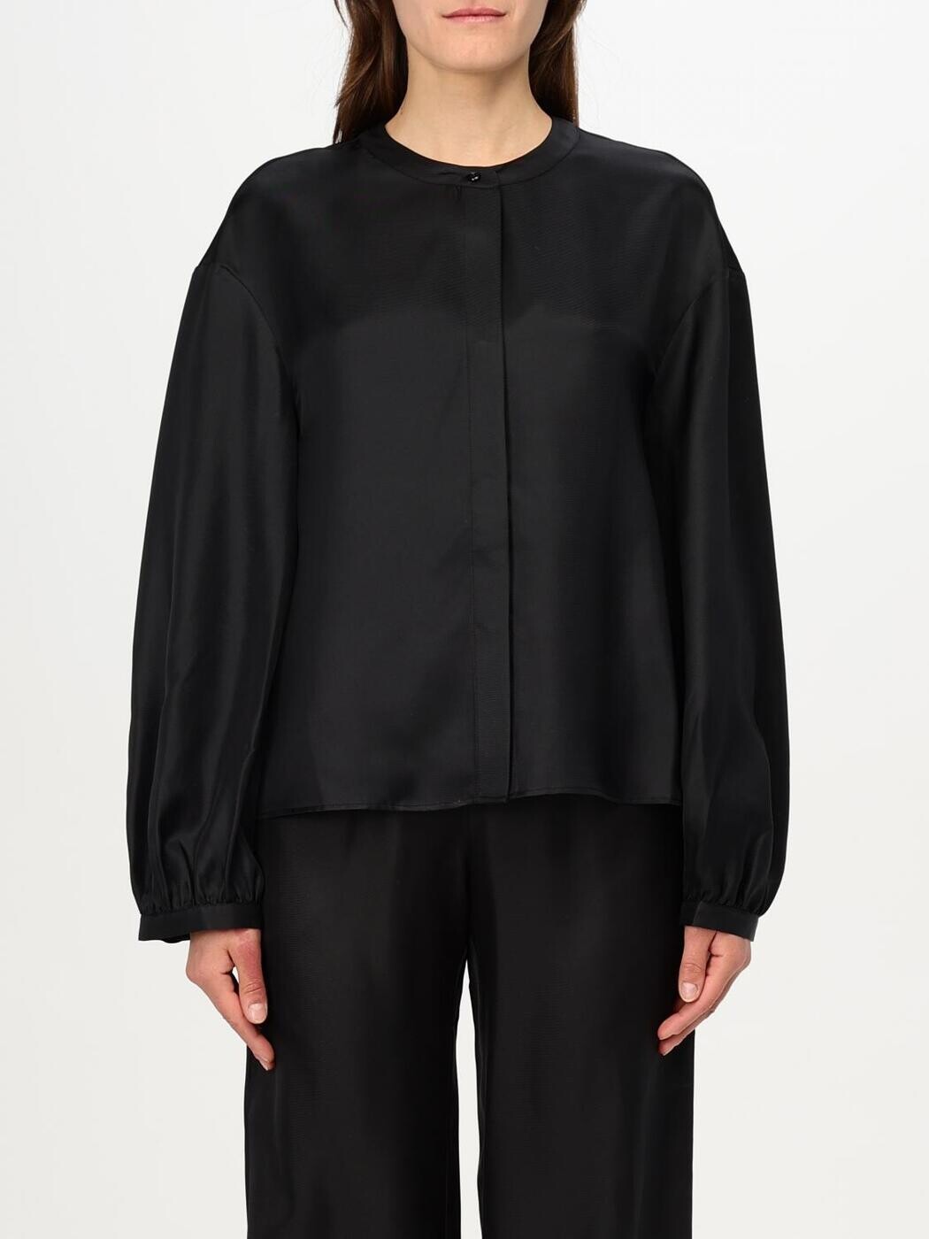 ルルスタジオ LOU LOU STUDIO シャツ レディース ブラック Shirts LEA Black 関税 送料無料 2025SS gi|BRANDSHOP「il Tesoro」