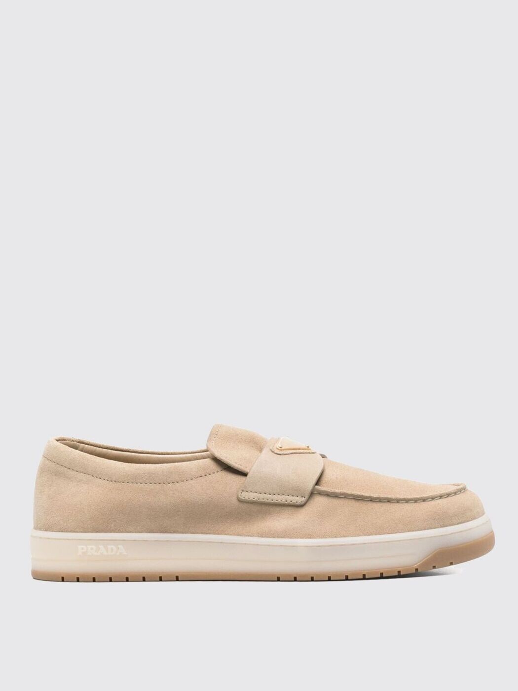 プラダ PRADA スニーカー メンズ ベージュ Sneakers 2DE147FG000Z5O Beige 関税 送料無料 2025AW gi｜BRANDSHOP「il Tesoro」