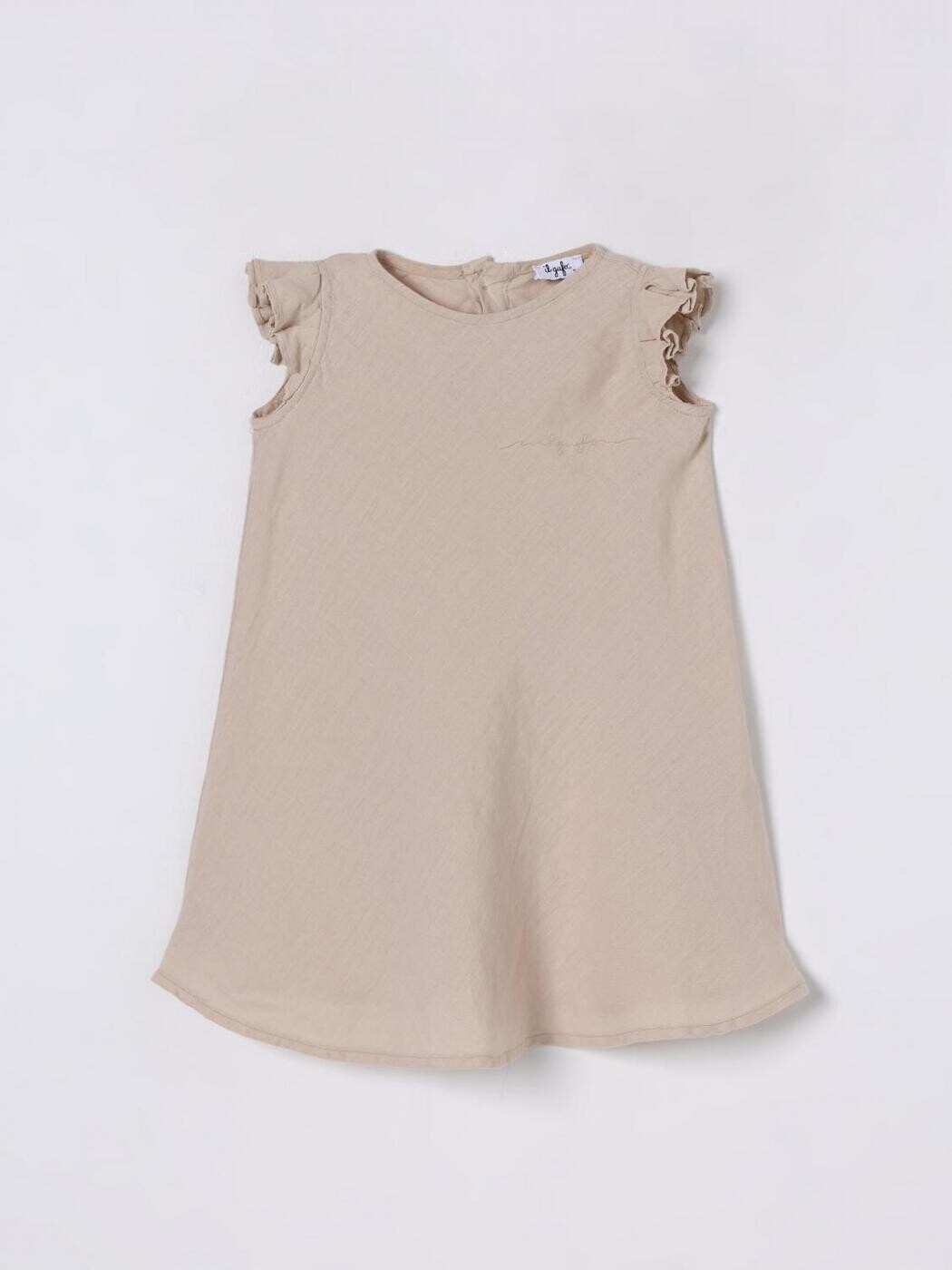 イルグッフォ IL GUFO ロングお召しもの お召しもの ガールズ ベージュ Long dresses P25VM778L6006 関税 貨物輸送無料 2025SS gi キッズファッション-ドレス