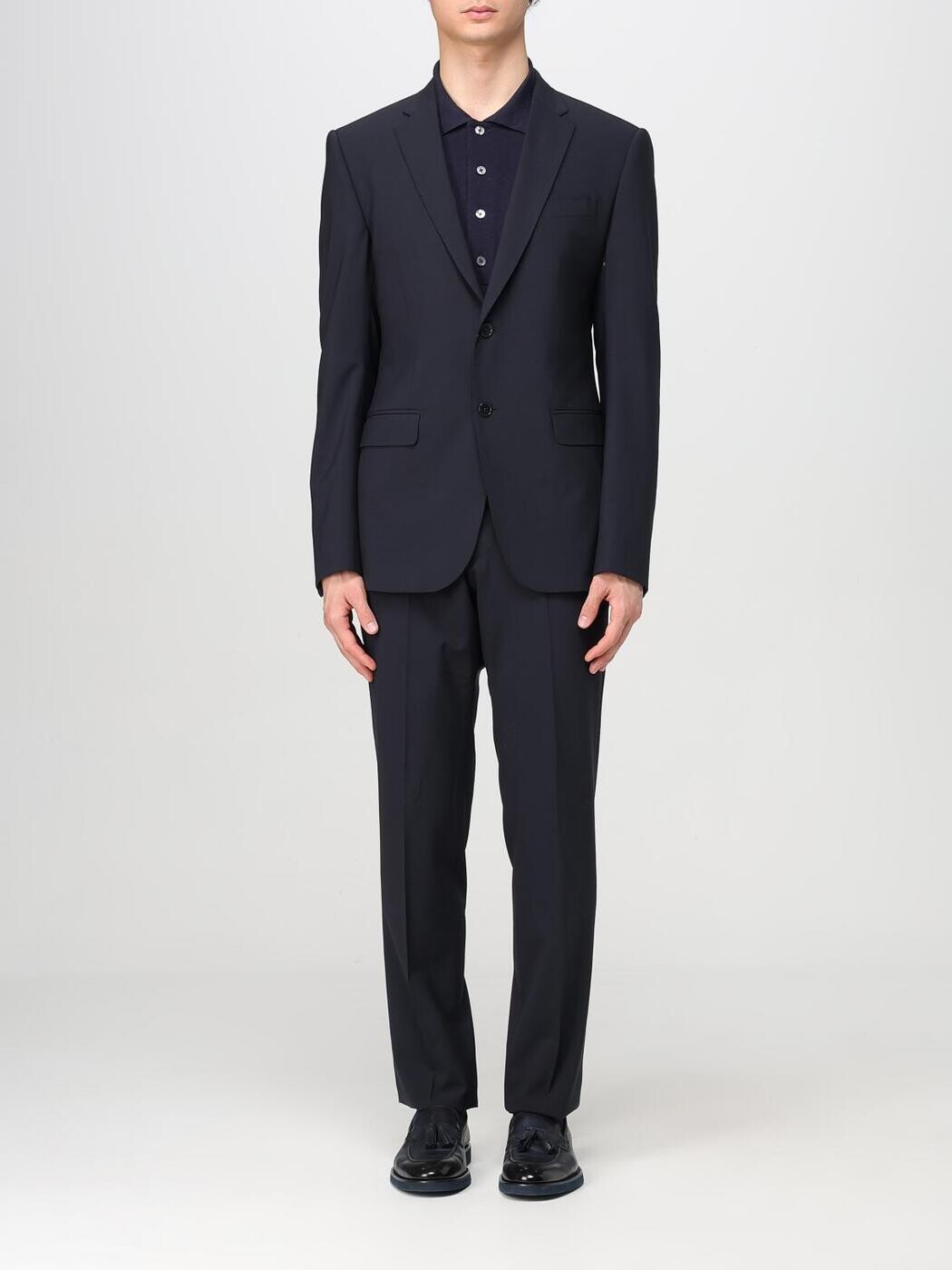 エン急性灰白髄炎 アルマーニ EMPORIO ARMANI フォーマル 背広 メンズ 青碧 Formal Outfits EM000098TE10404 関税 貨物輸送無料 2025SS gi