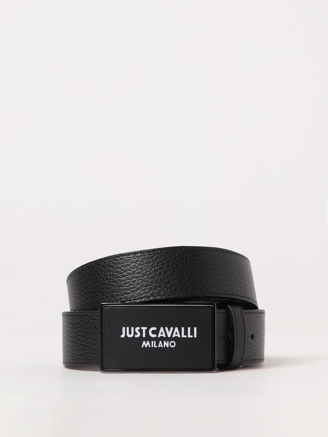 ジャスト カヴァリ JUST CAVALLI 胴締め メンズ 黒いこと Belts 78QA6F10ZP295 関税 貨物輸送無料 2025SS gi