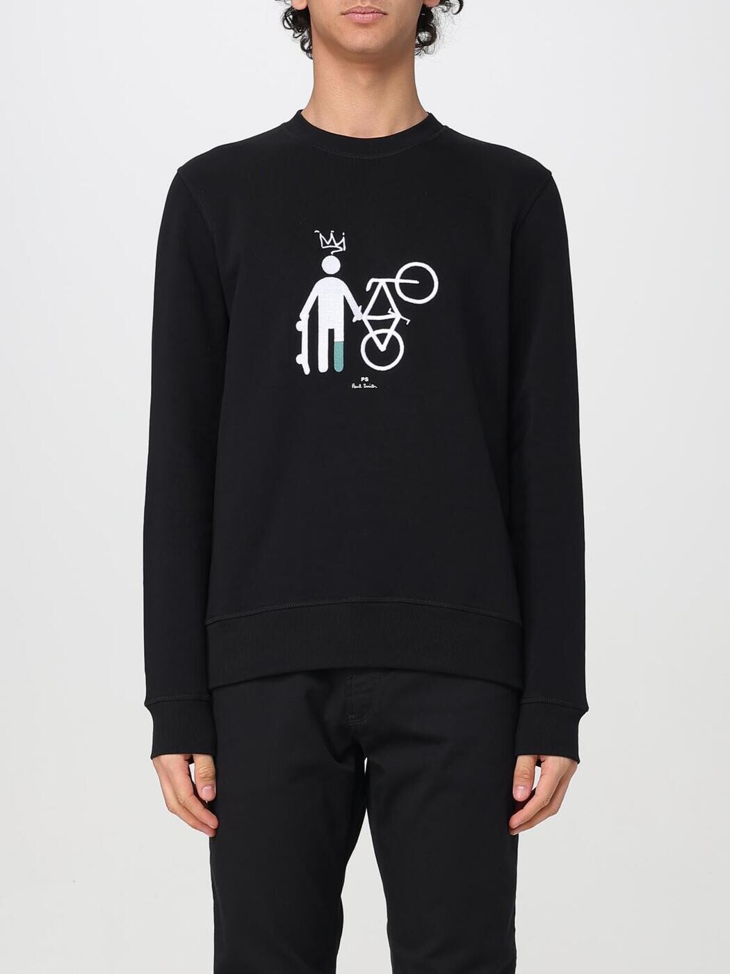 極点スミス PAUL SMITH トレーナー 調教師 メンズ 黒いこと Sweatshirts M2R191ZEPP4700 関税 貨物輸送無料 2025SS gi