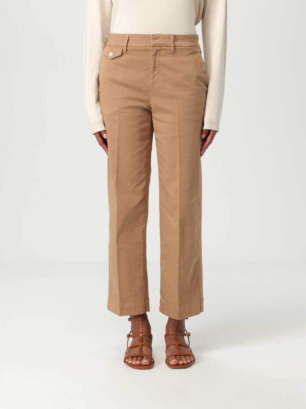 リュー ジョー LIU JO ズボン パンツ レディース Trousers WA5454T9257 Sand 関税 送料無料 2025SS gi|BRANDSHOP「il Tesoro」
