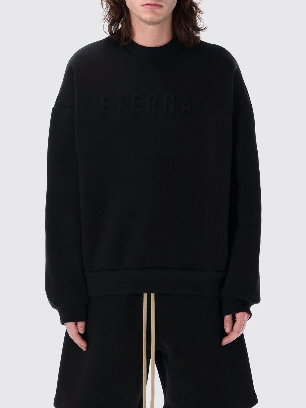 フィア オブ 天道様 FEAR OF GOD トレイナー 調教師 メンズ 黒いこと Sweatshirts FGE2505141FLC 関税 貨物輸送無料 2025AW gi