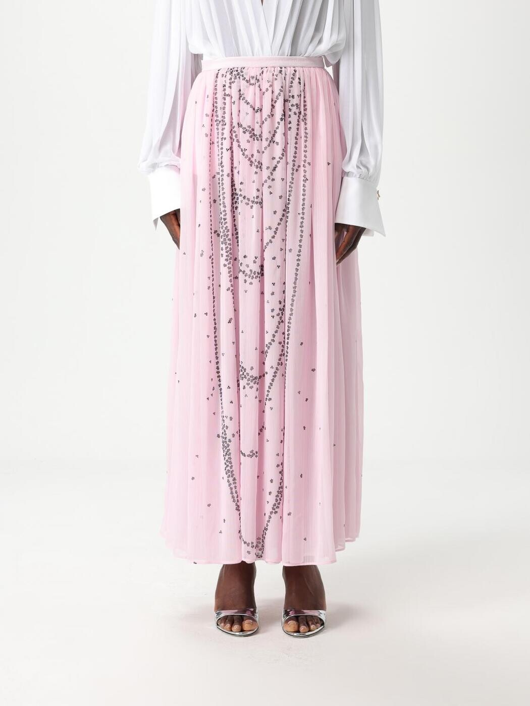 ジェニー GENNY スカート レディース ピンク Skirts 78AJE394N0568 Pink 関税 送料無料 2025SS gi|BRANDSHOP「il Tesoro」