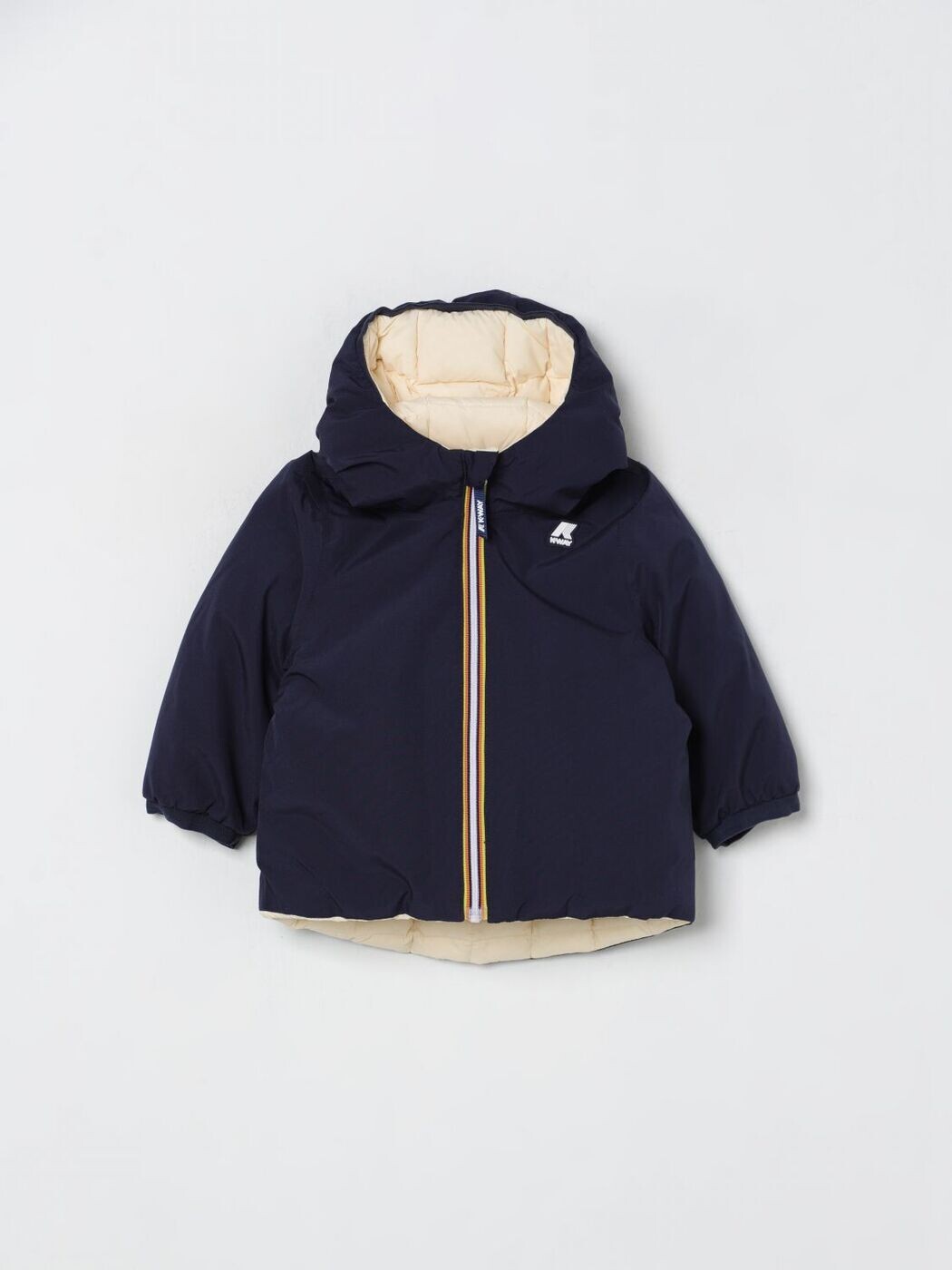 ケーウェイ K-WAY 上衣 ベビーユニセックス 青碧 Jacket K11411W 関税 貨物輸送無料 2025AW gi