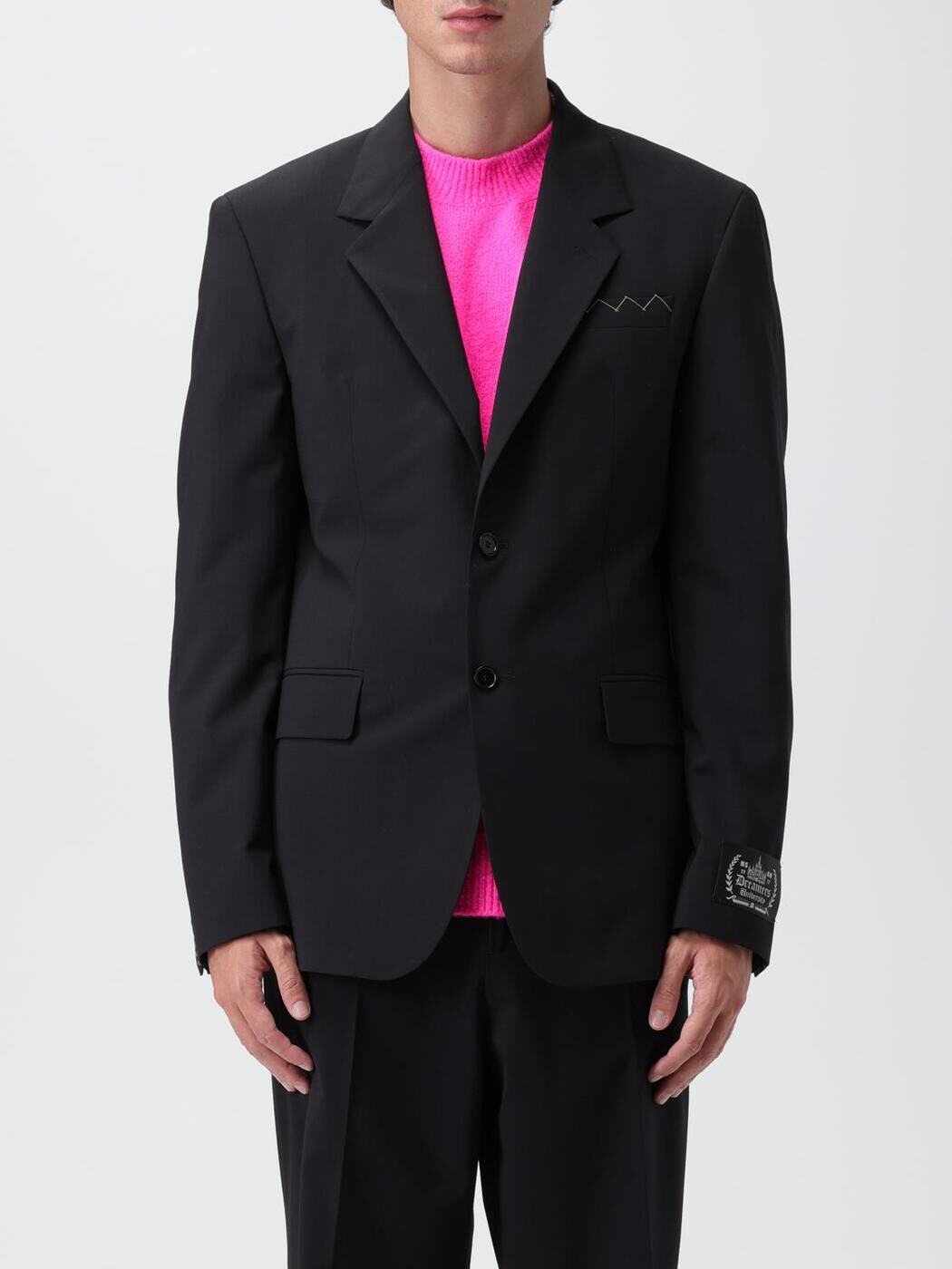 エムエスジーエム MSGM ジャケット メンズ ブラック Jackets 3540MG08237606 関税 送料無料 2023AW gi