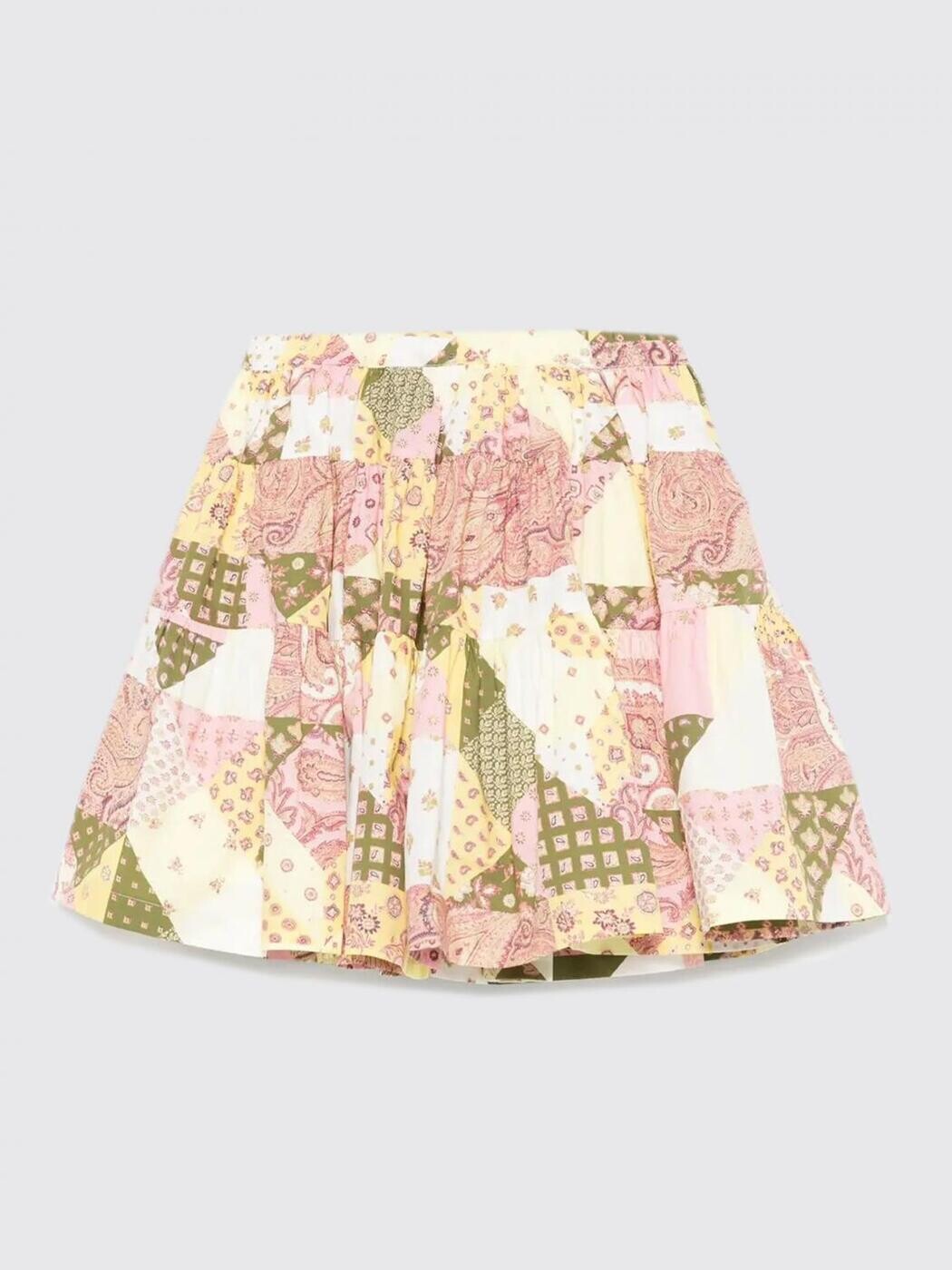 エトロ ETRO ミニ御徒面子 スコート ガールズ マルチ色合い Mini-skirts GW7A40P0475 関税 貨物輸送無料 2025SS gi