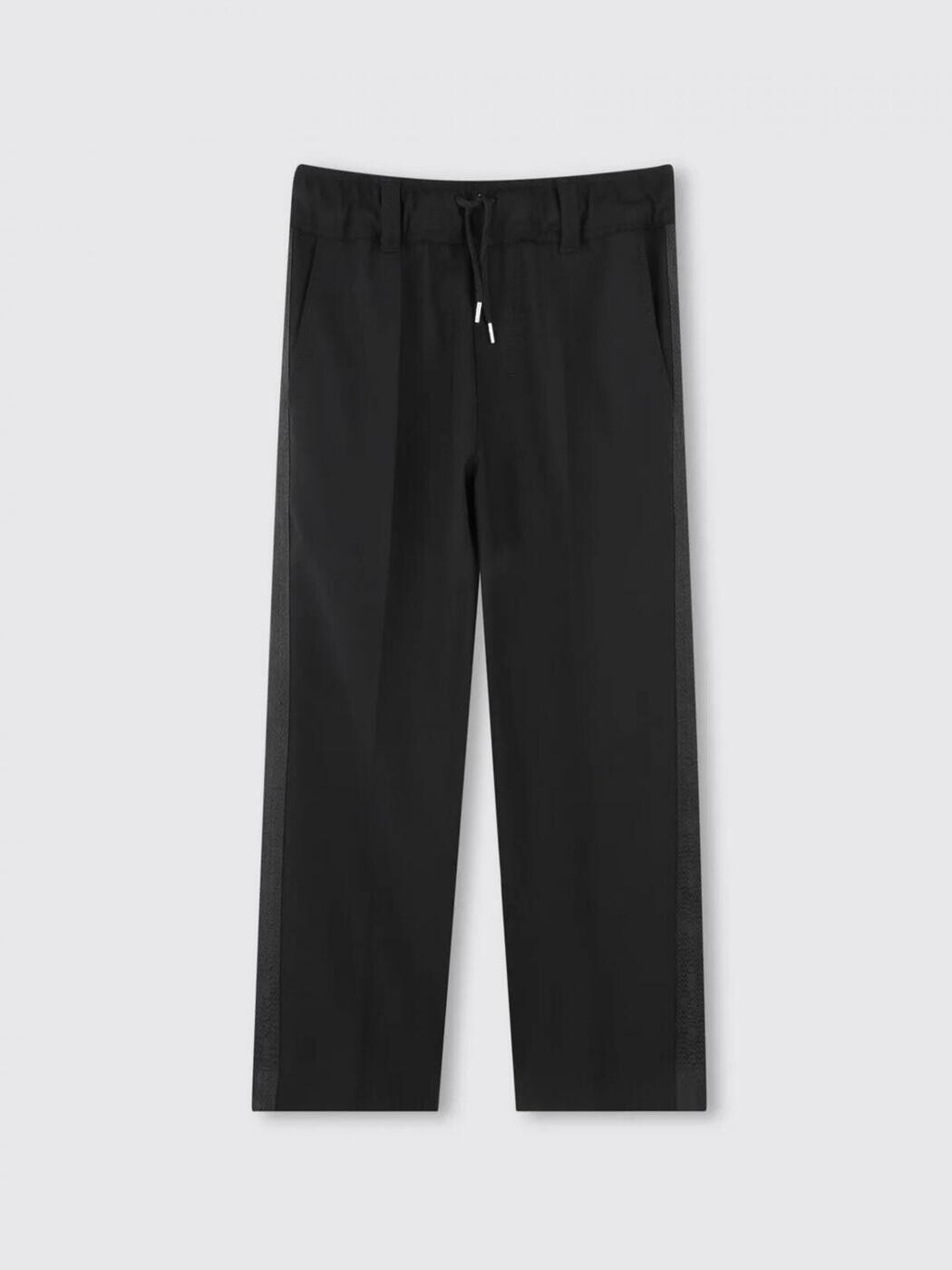 ランバン LANVIN ズボン下 ボーイズ 黒いこと Cargo trousers N30231 関税 貨物輸送無料 2025SS gi