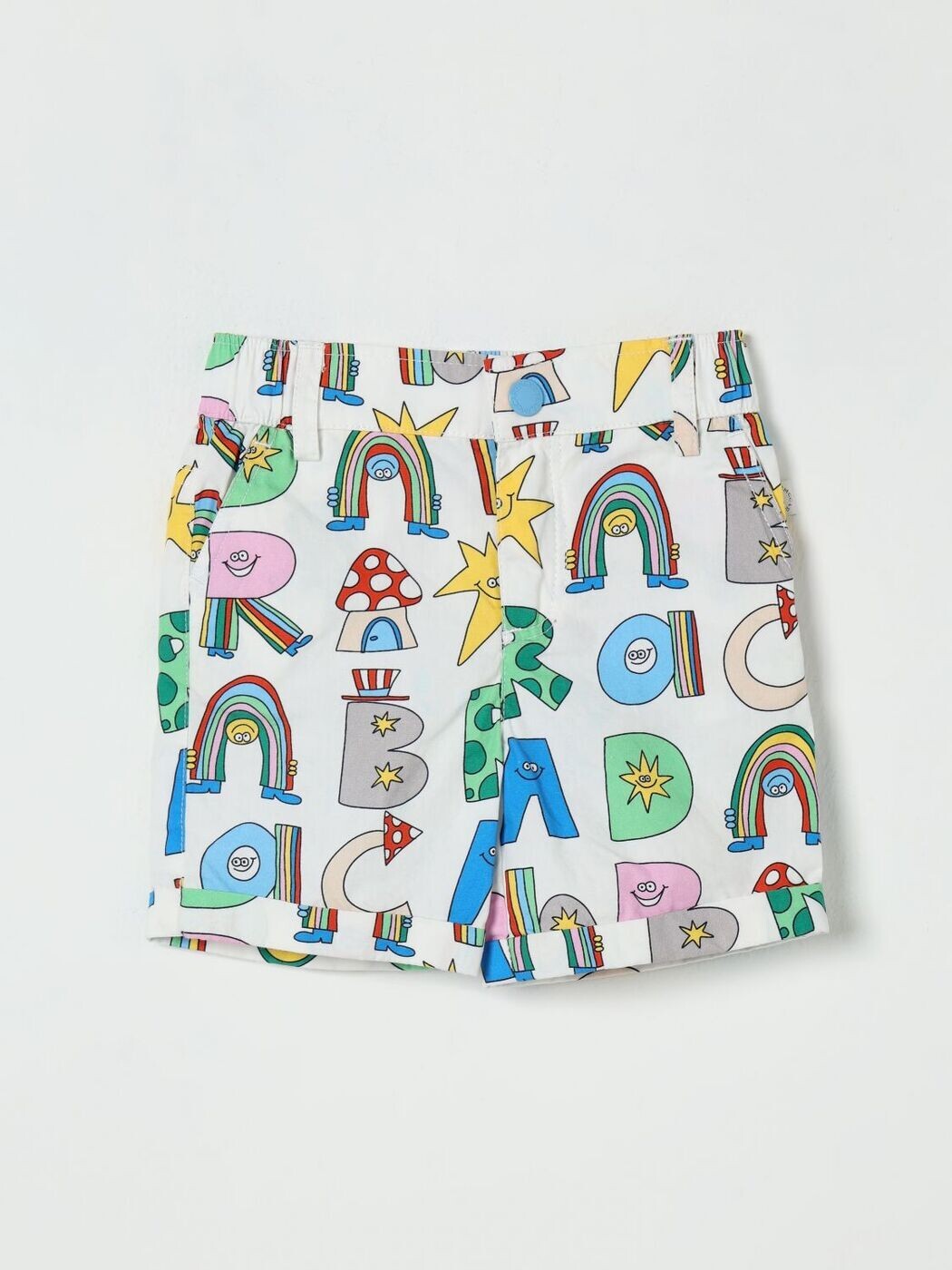 中心柱 ポールマッカートニー キッズ STELLA MCCARTNEY KIDS ズボン下 遊撃手ズボン下 ベビーユニセックス Shorts TW6509Z2781 関税 貨物輸送無料 2025SS gi