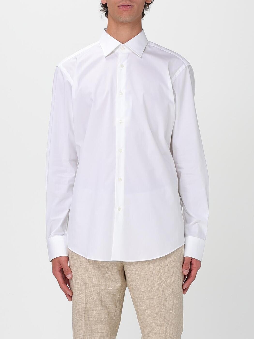 ボス BOSS シャツ メンズ ホワイト Shirts 50473265 White 関税 送料無料 2025SS gi｜BRANDSHOP「il Tesoro」