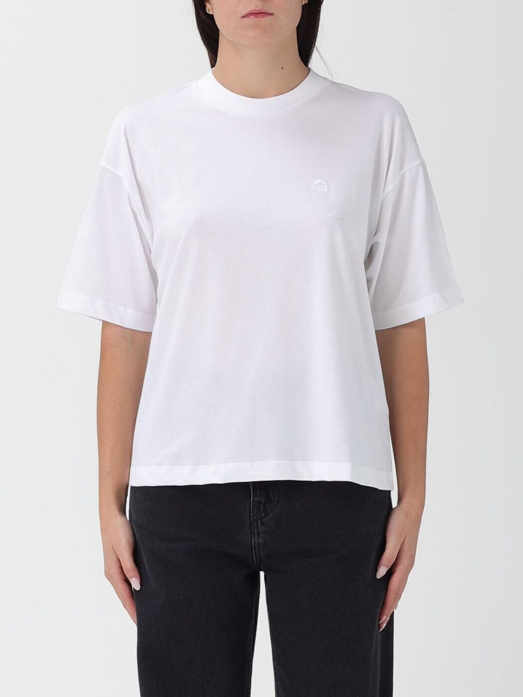 カーハートダブリューアイピー CARHARTT WIP スポーツシャツ プルオーバー レディース 白いこと T-shirts and polo shirts I030656 関税 貨物輸送無料 2026SS gi